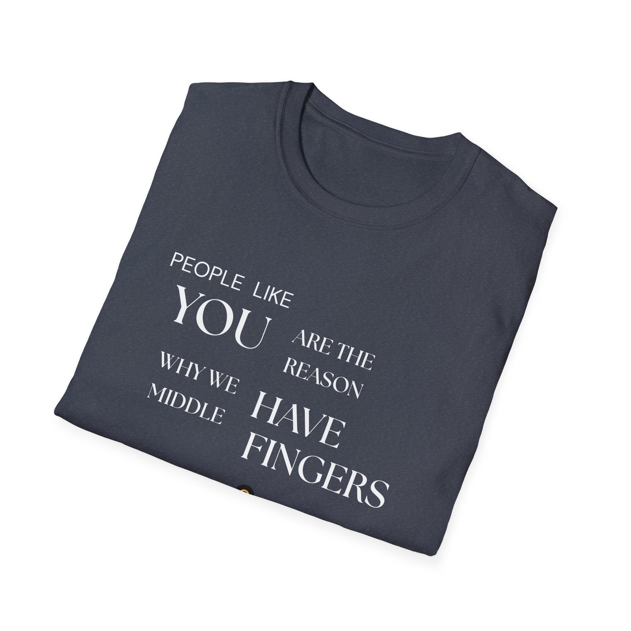 Middle Finger Tee (Dark)