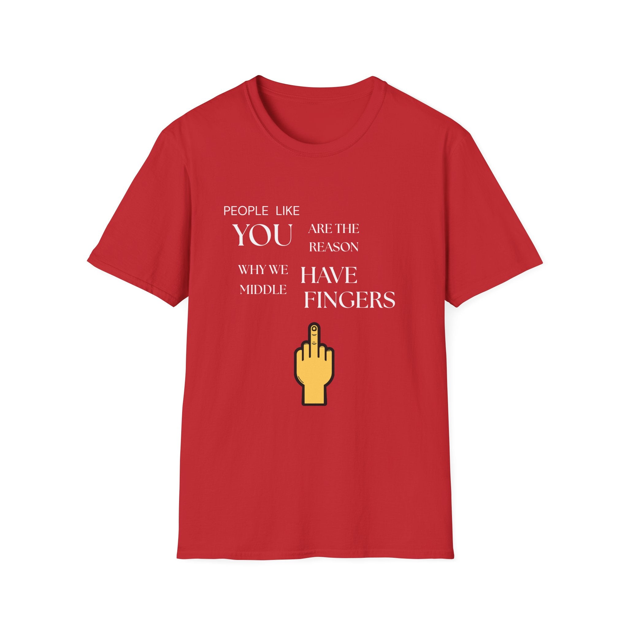 Middle Finger Tee (Dark)