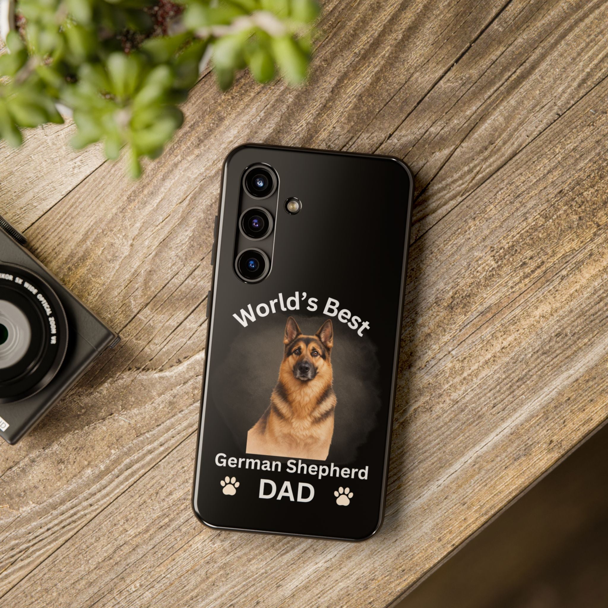 German Shepherd Dad - Premium Tough Protective Phone Case