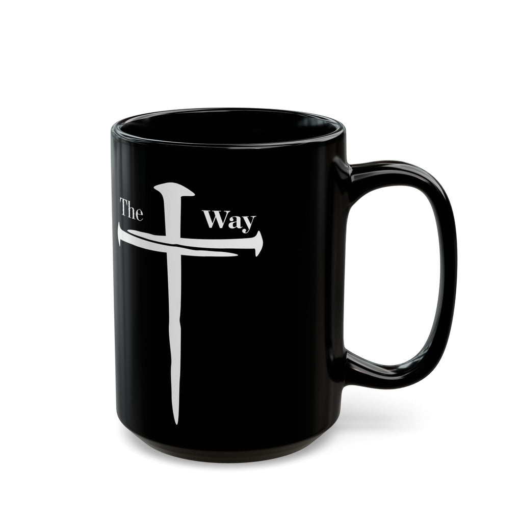 The Way – Christian Black Mug | Symbol of Faith and Truth