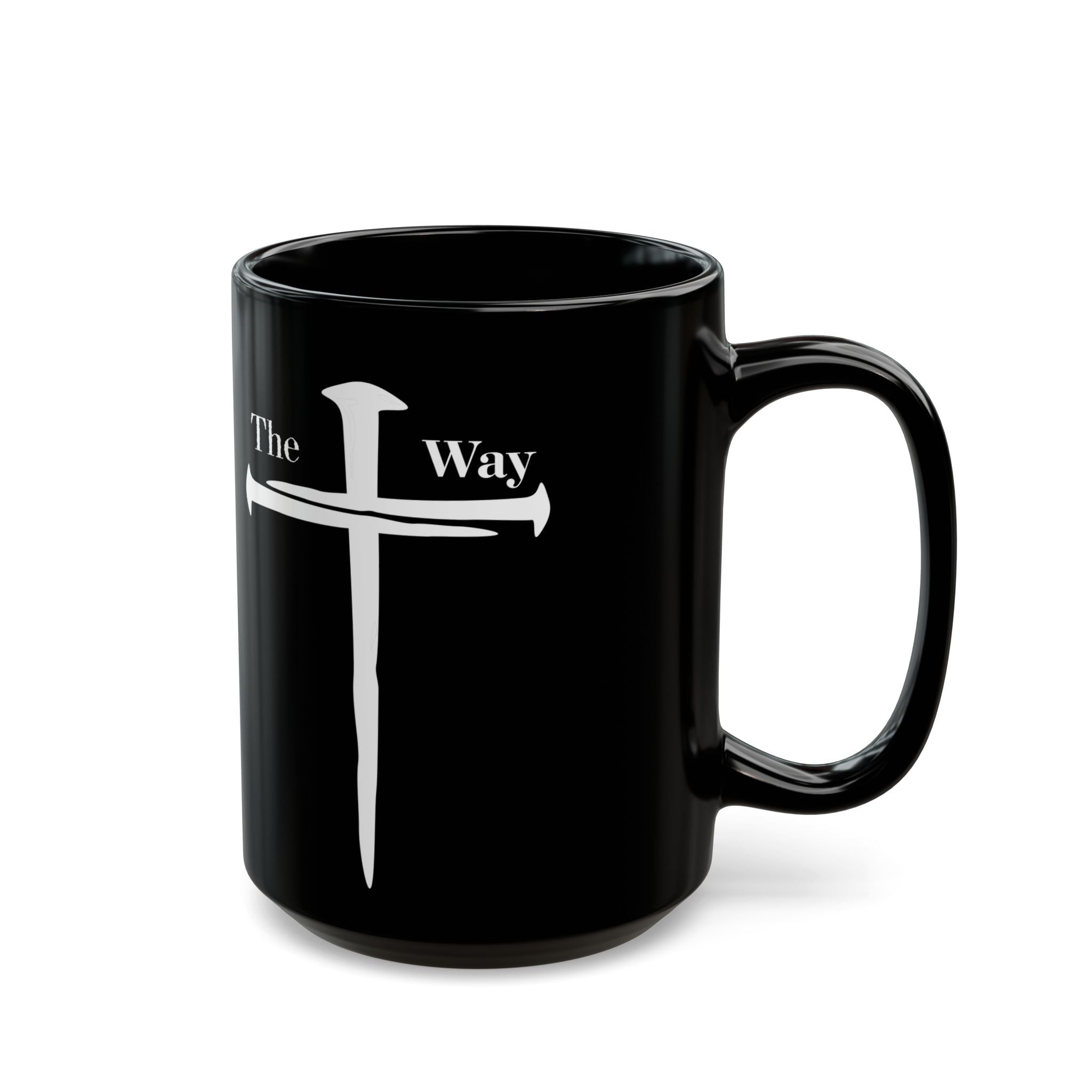 The Way – Christian Black Mug | Symbol of Faith and Truth