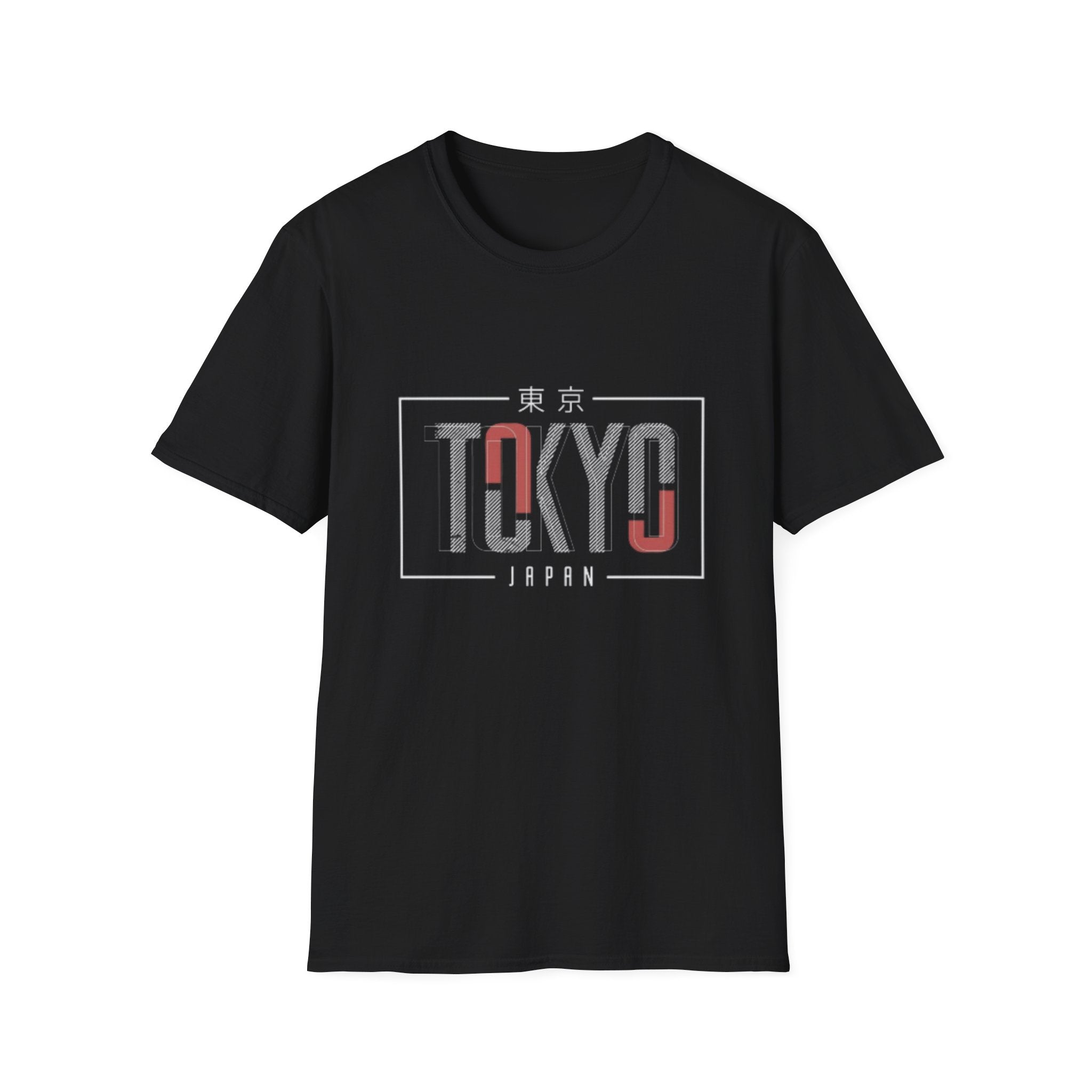 Tokyo Japan Industrial Graphic T-Shirt - Modern Streetwear Style Tee
