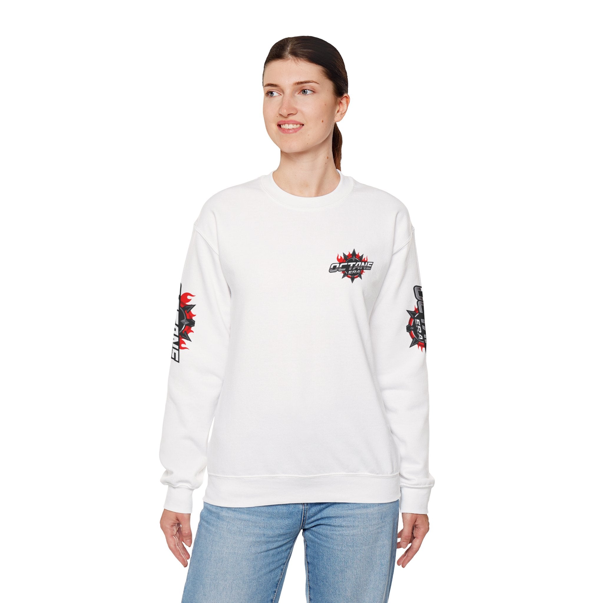 Octane Era Flame Sweatshirt – Streetwear Graphic Crewneck