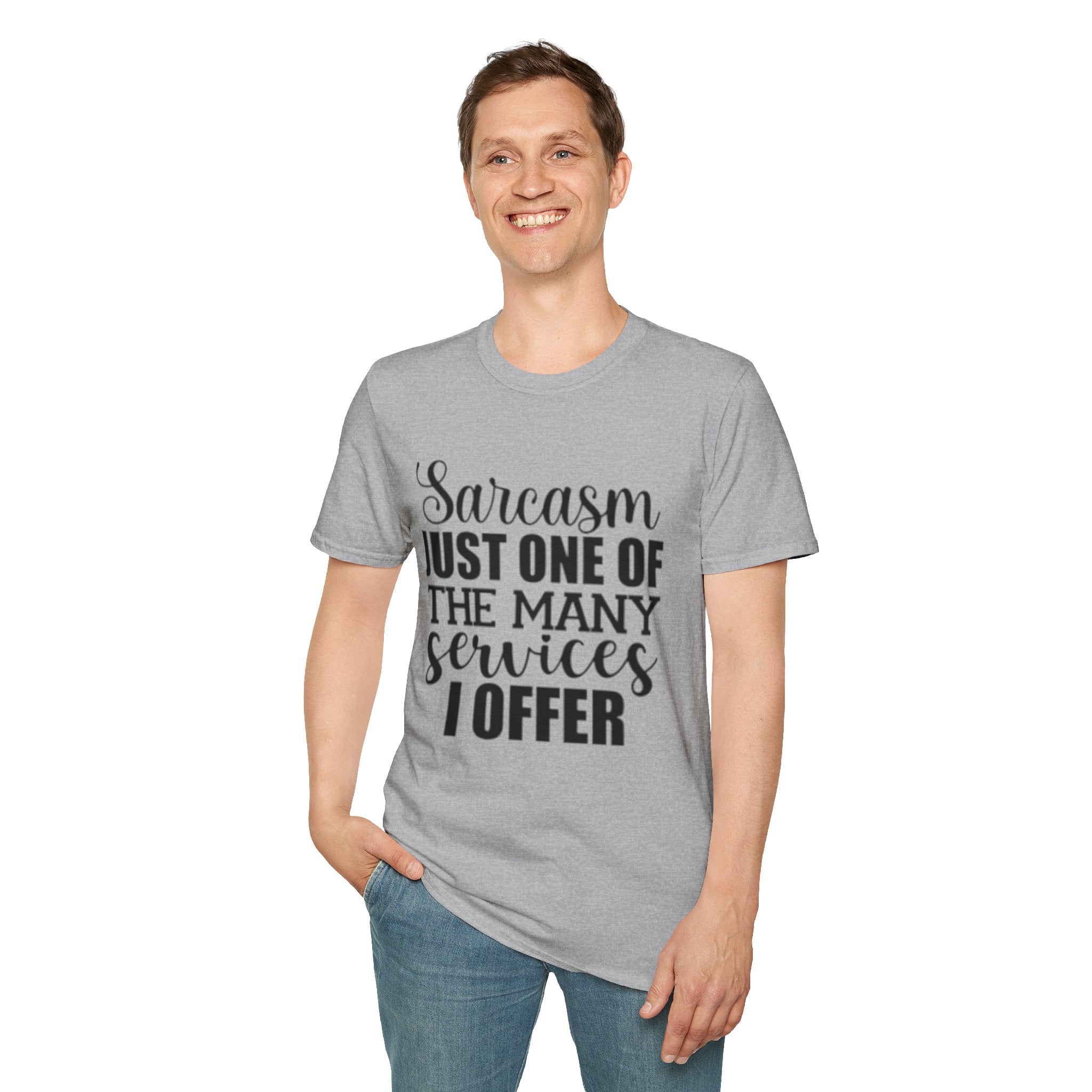 Sarcasm Services Unisex Softstyle T-Shirt