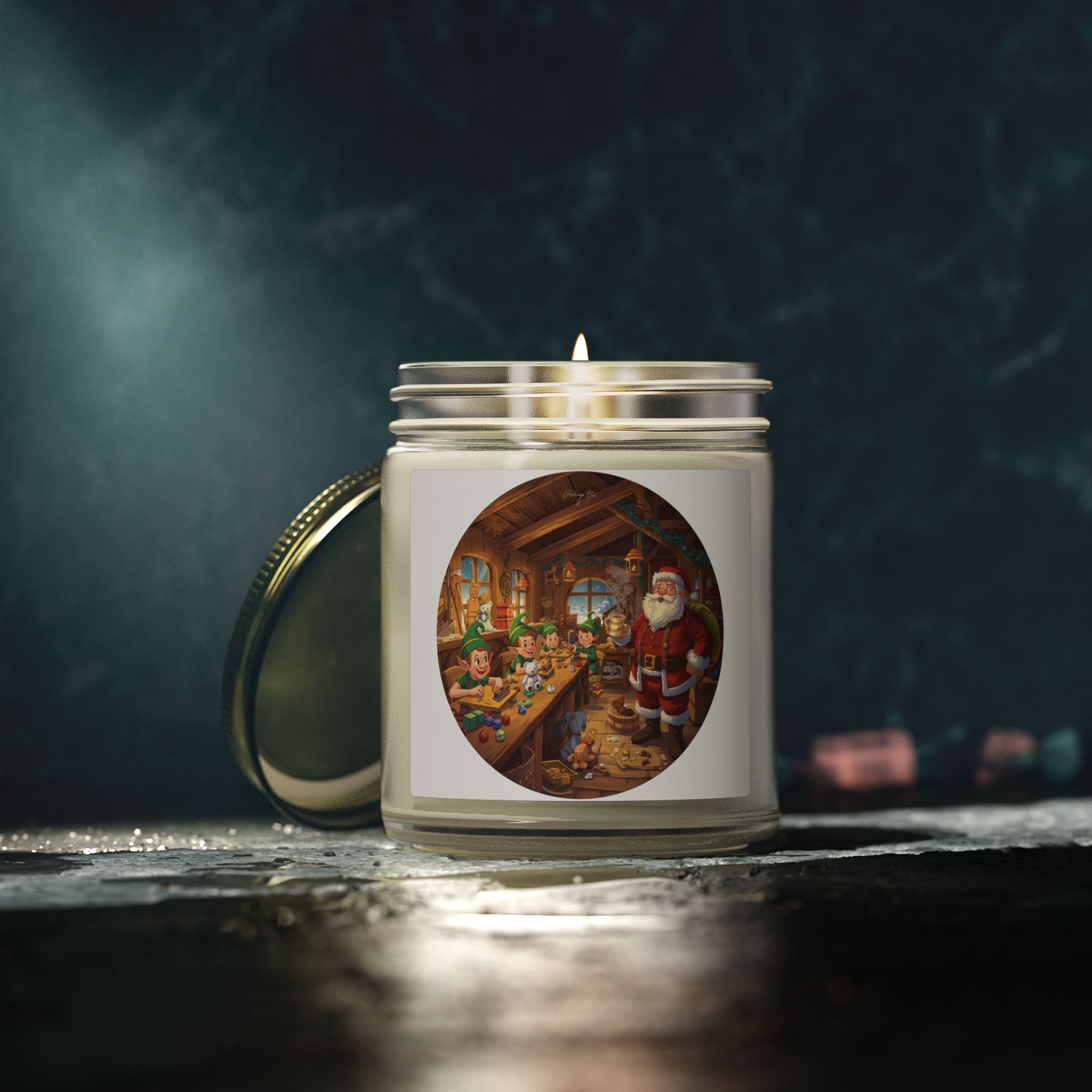 Christmas Workshop Candle — Holiday Scented (4oz & 9oz)
