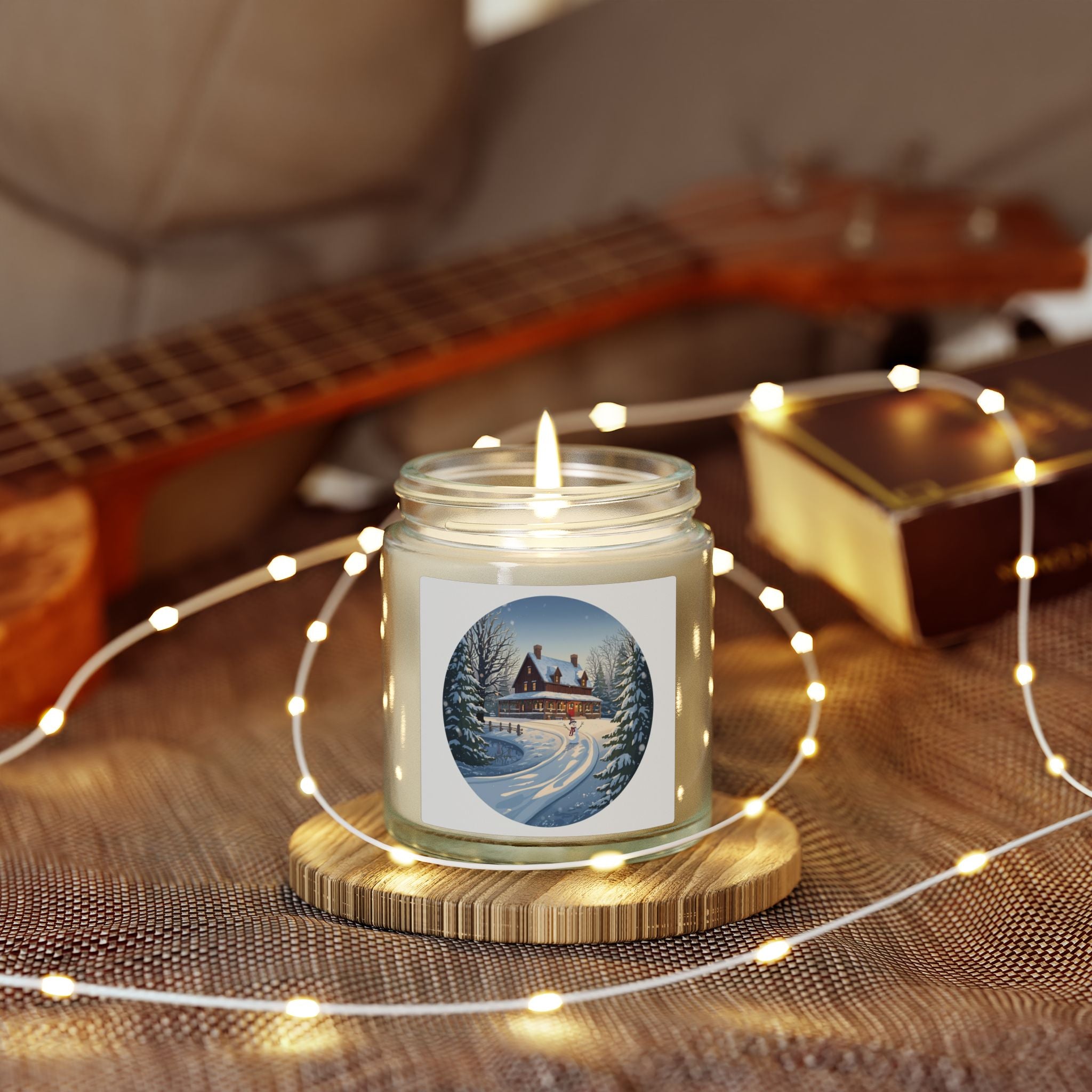 Winter Cabin Candle —  (4oz, 9oz)