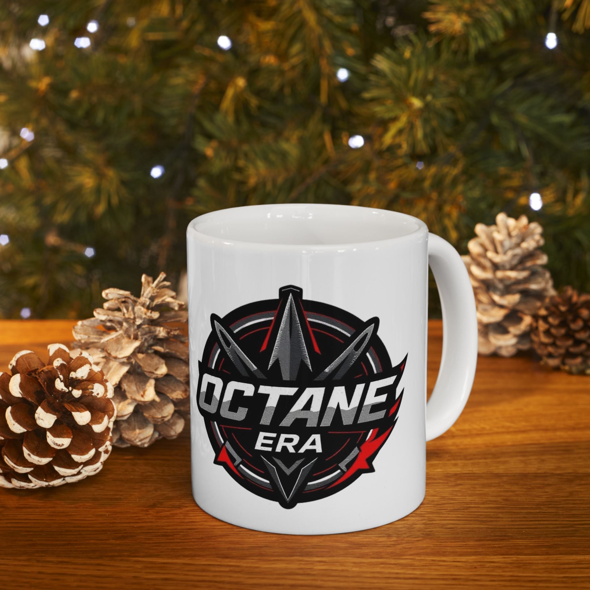 Octane Era Ceramic Mug - Perfect for Gamers, Coffee Lovers, and Gifts, 11oz, 15oz, Gaming Mug, Unique Coffee Cup