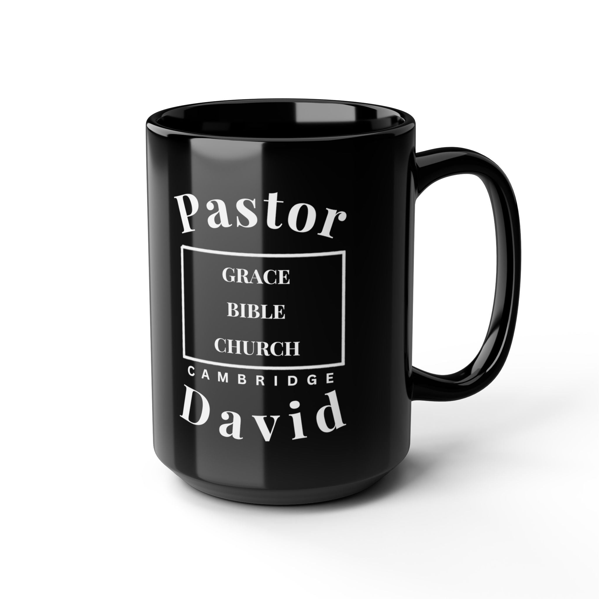 Pastor David — Grace Bible Church Cambridge Mug