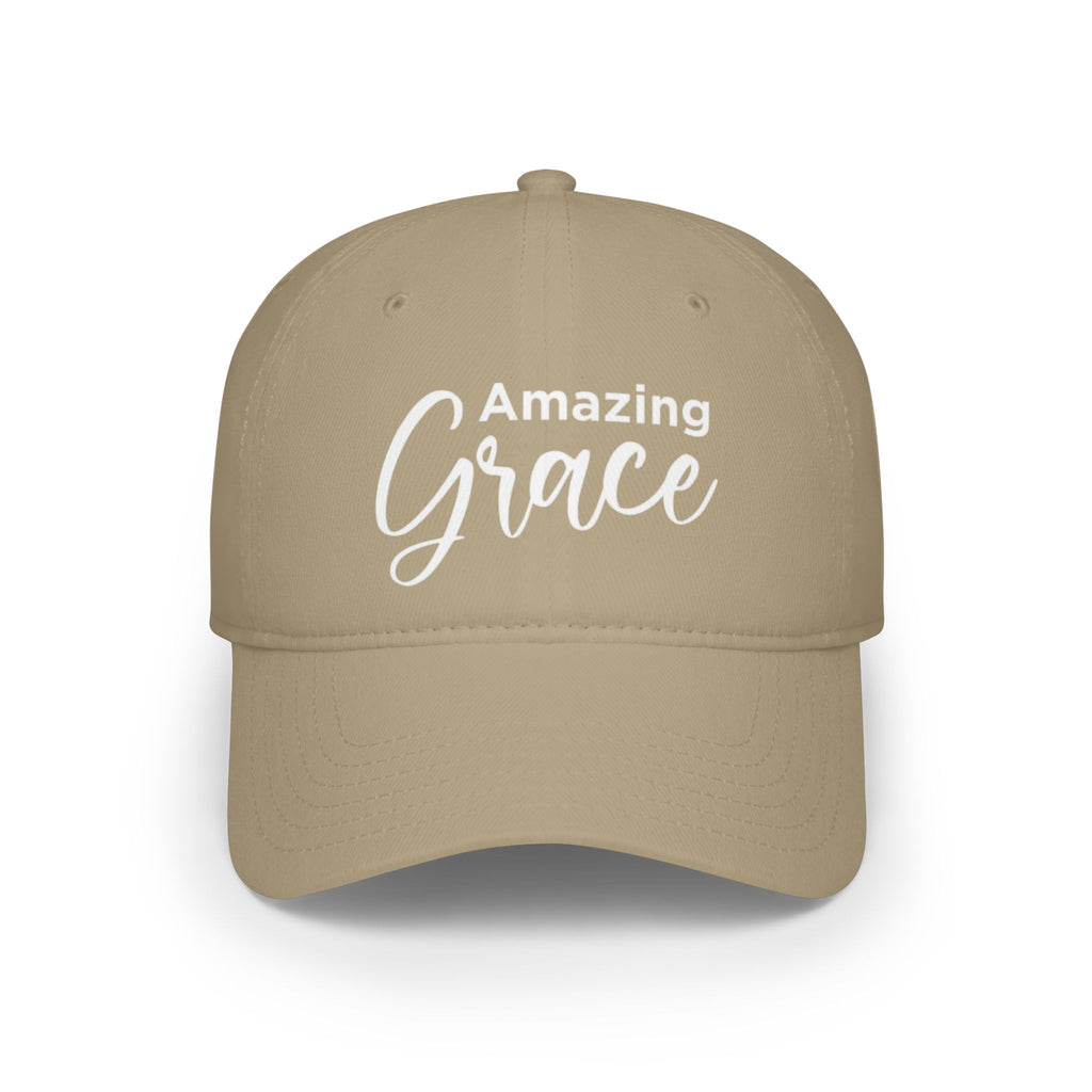 Amazing Grace Embroidered Cap - Christian Inspirational Baseball Hat