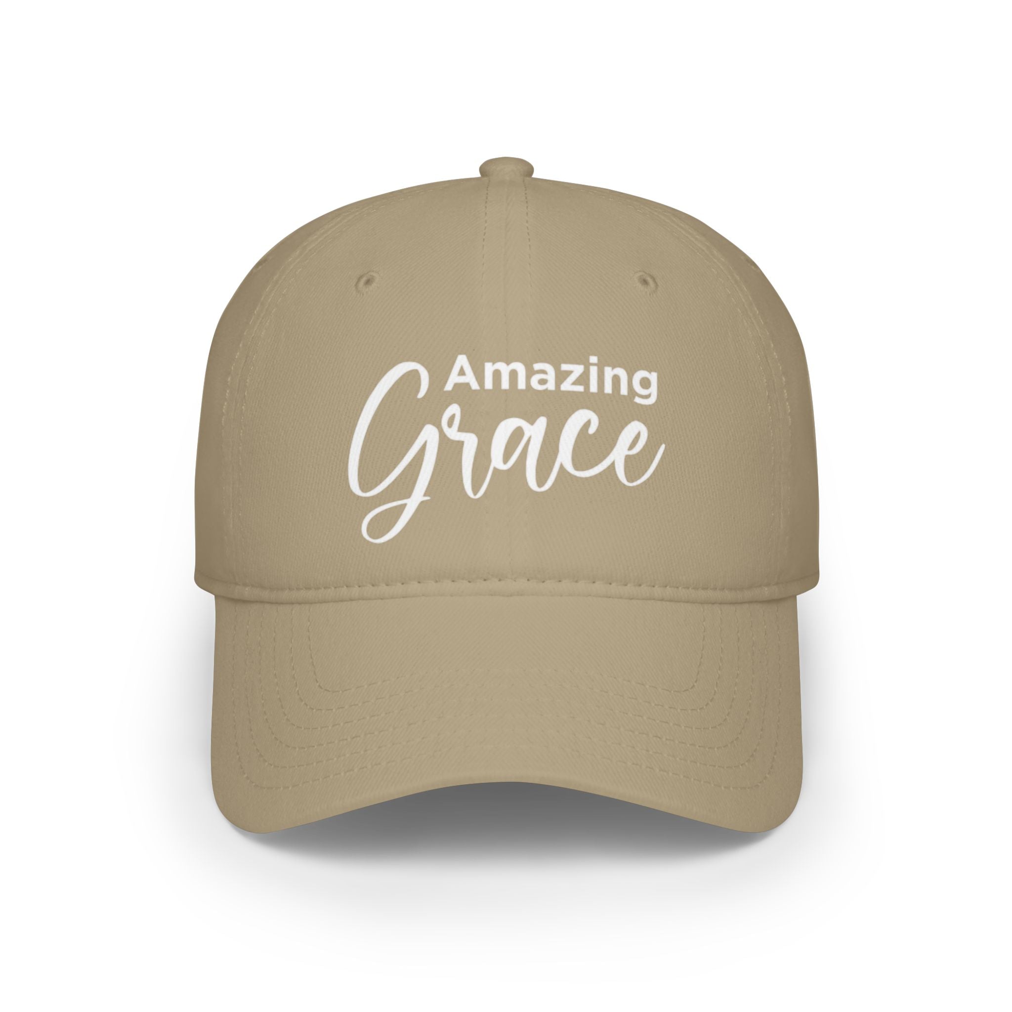 Amazing Grace Embroidered Cap - Christian Inspirational Baseball Hat