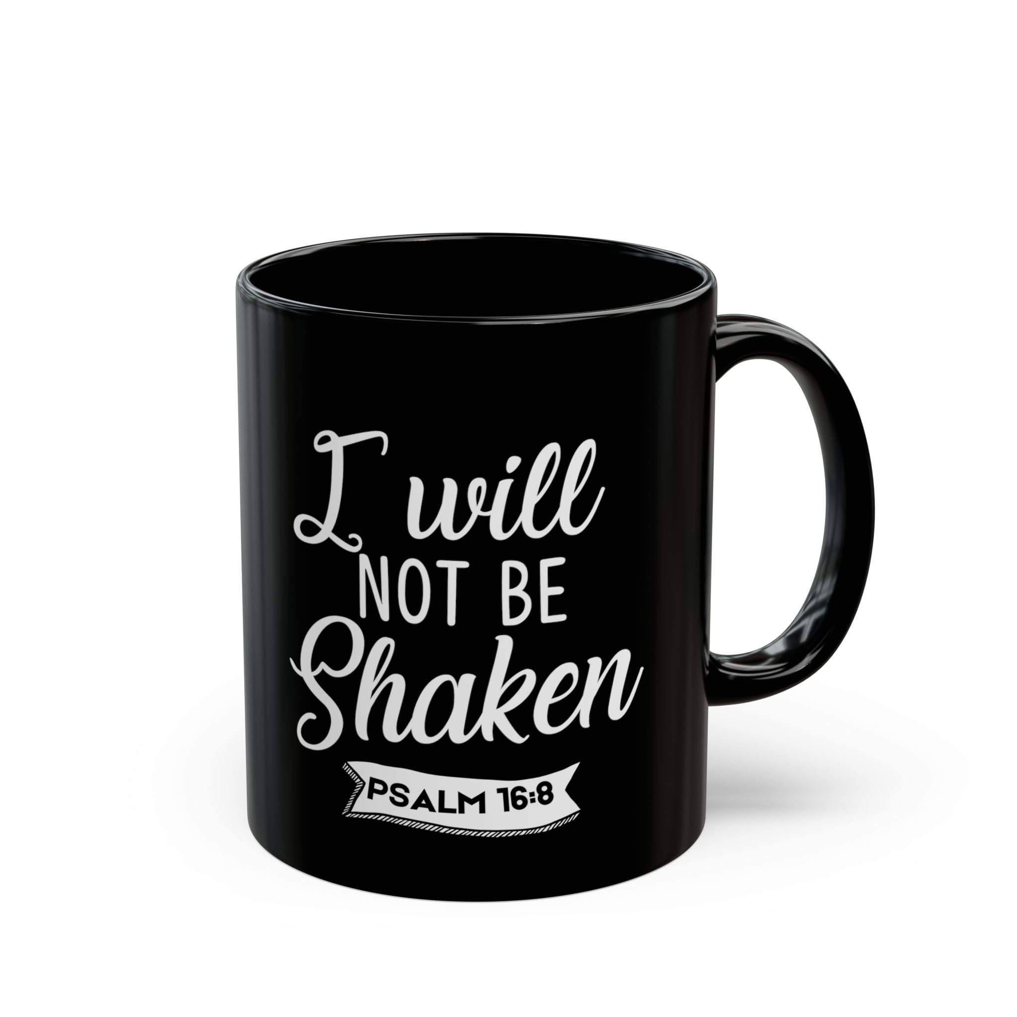 Unshaken - Psalm 16:8 Warrior Mug