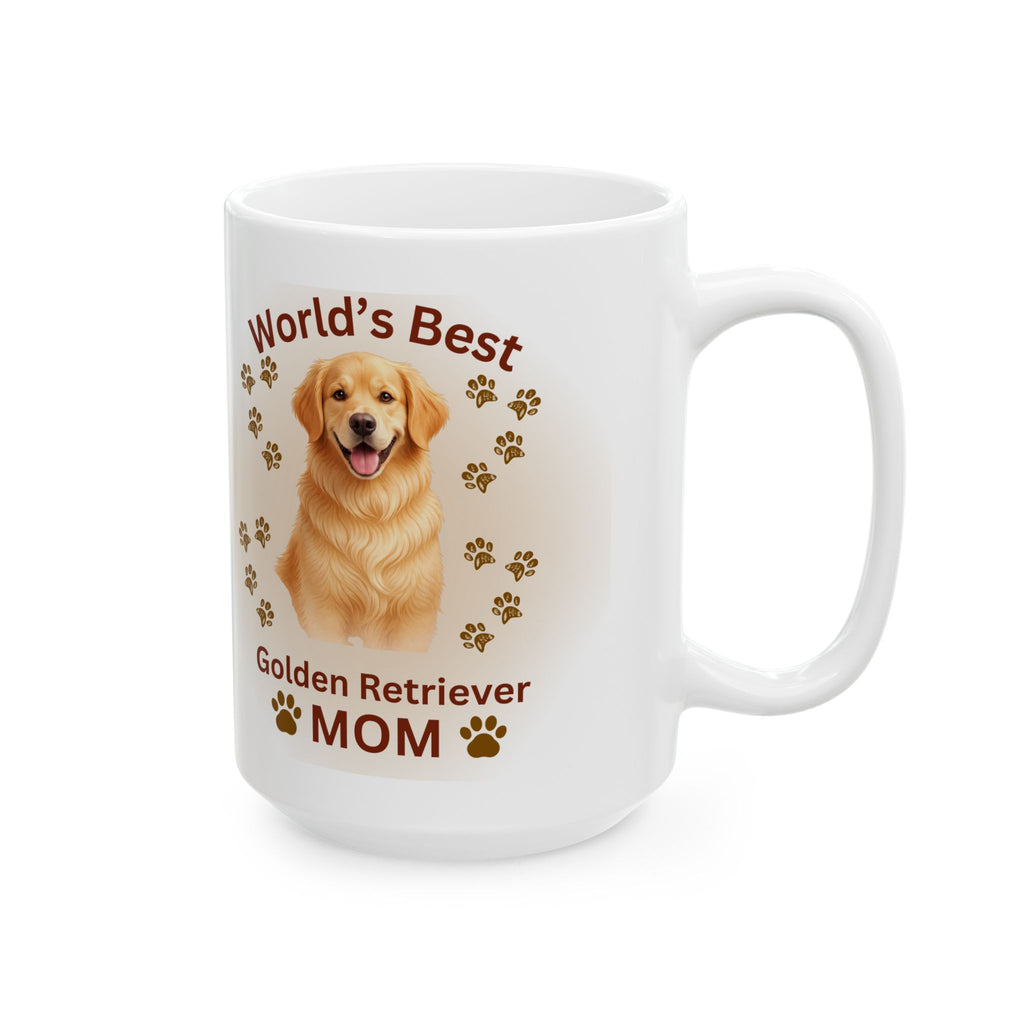 World’s Best Golden Retriever Mom - Premium Ceramic Mug