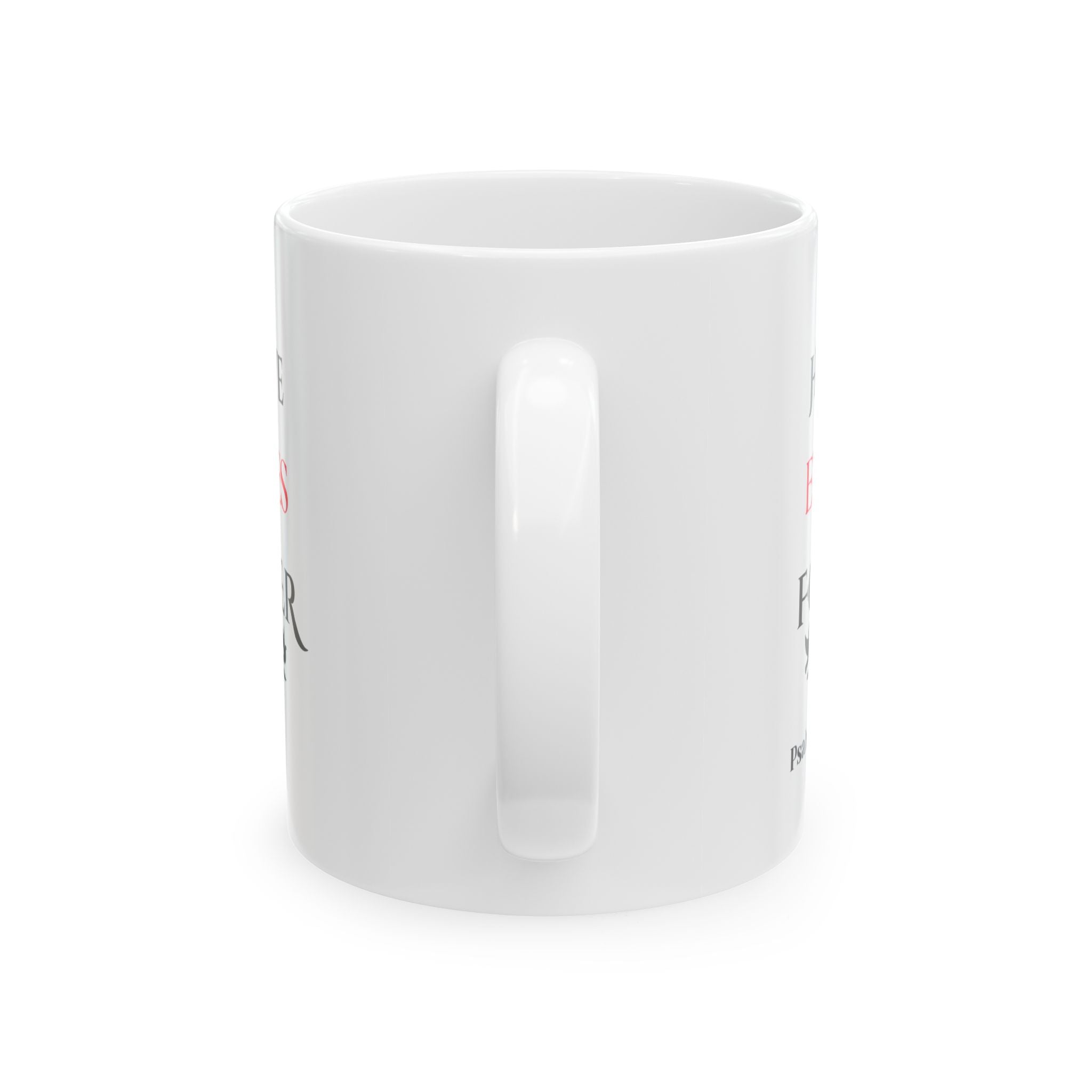 His Love Endures Forever Scripture Mug – Psalm 118:1