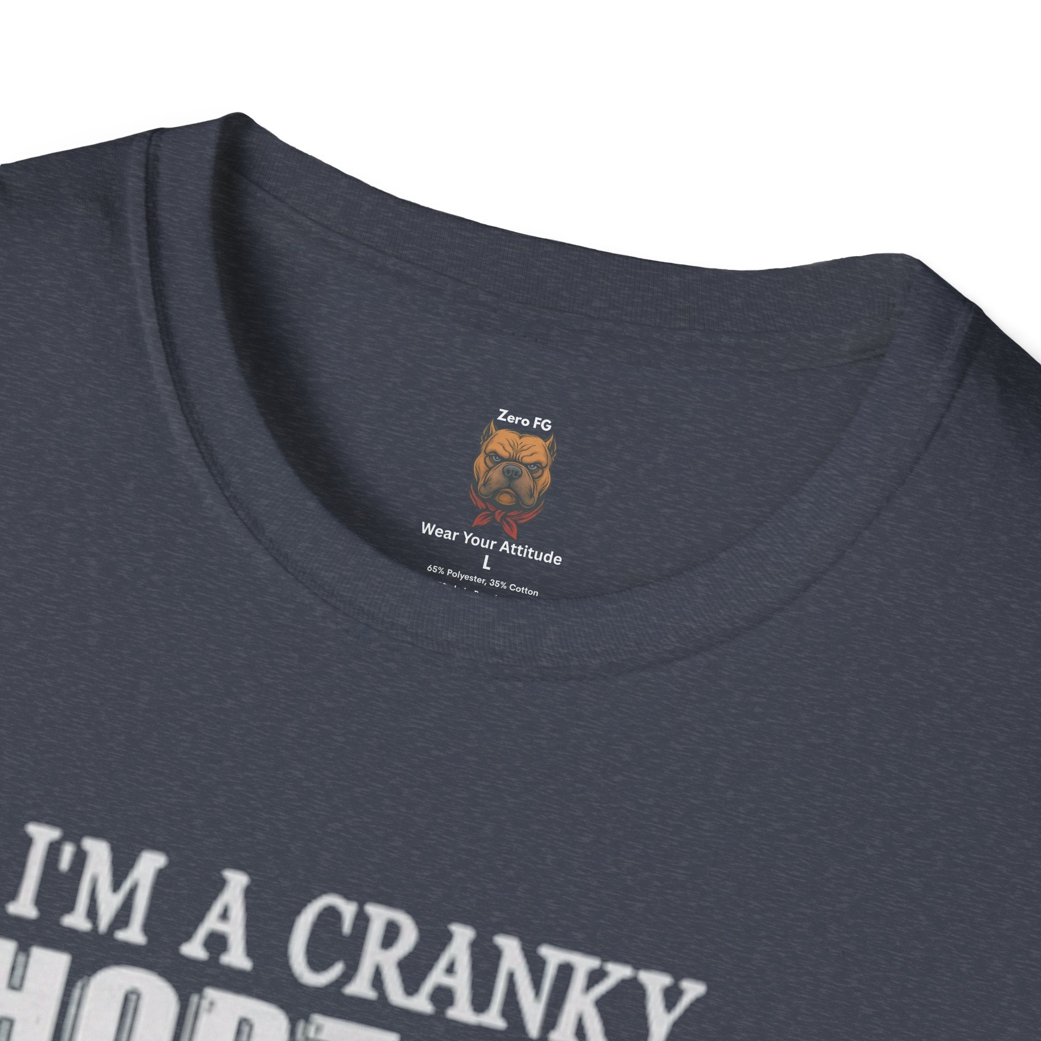 Cranky Short Girl Skeleton Tee