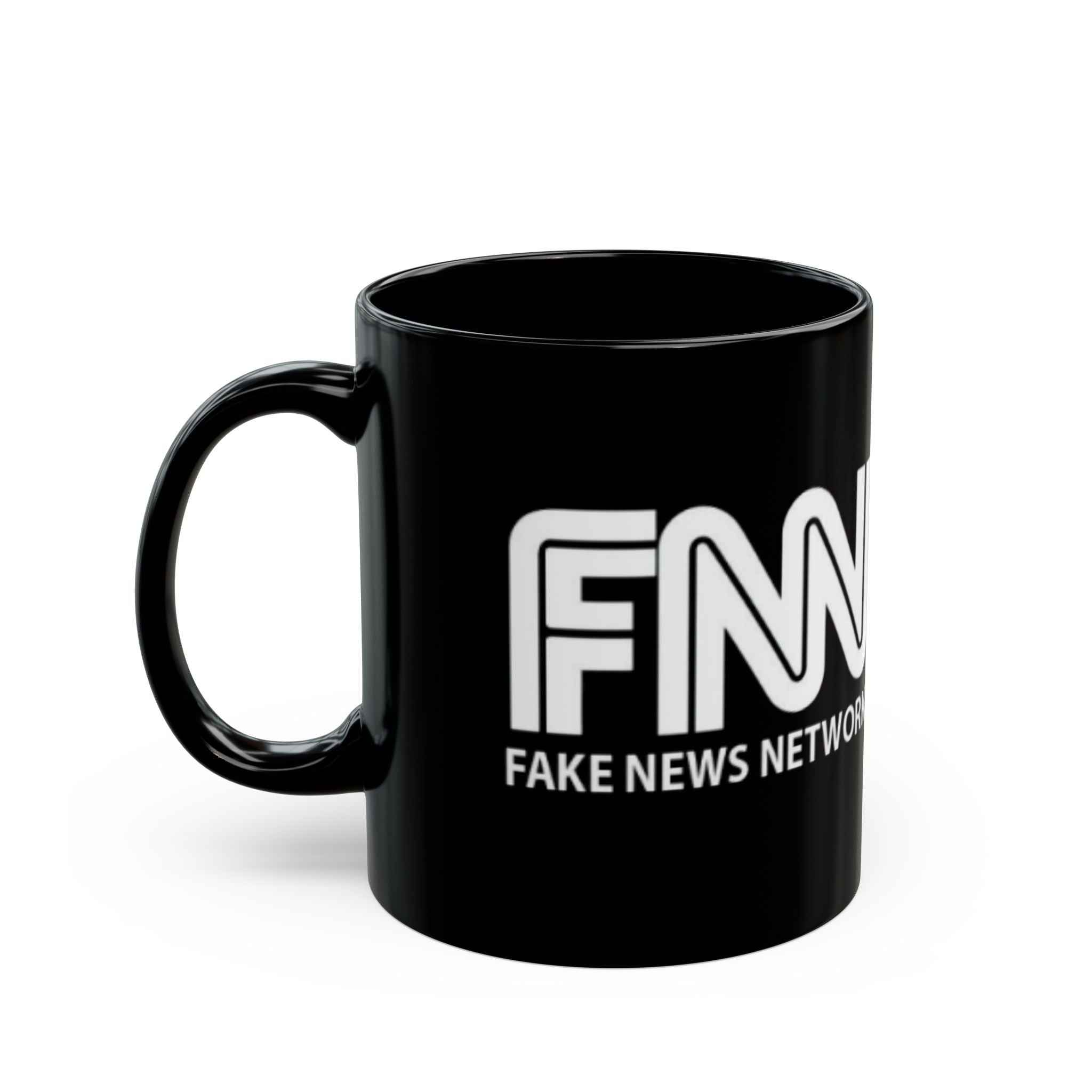 Fake News Network Black Coffee Mug – 11oz/15oz