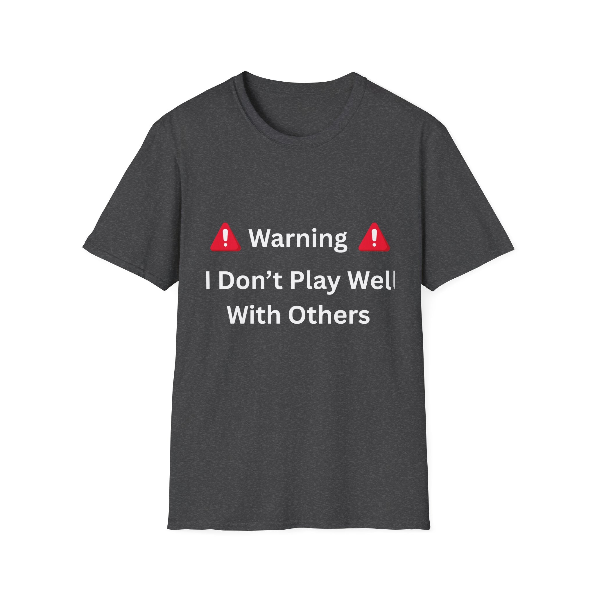 Warning Tee (Dark)