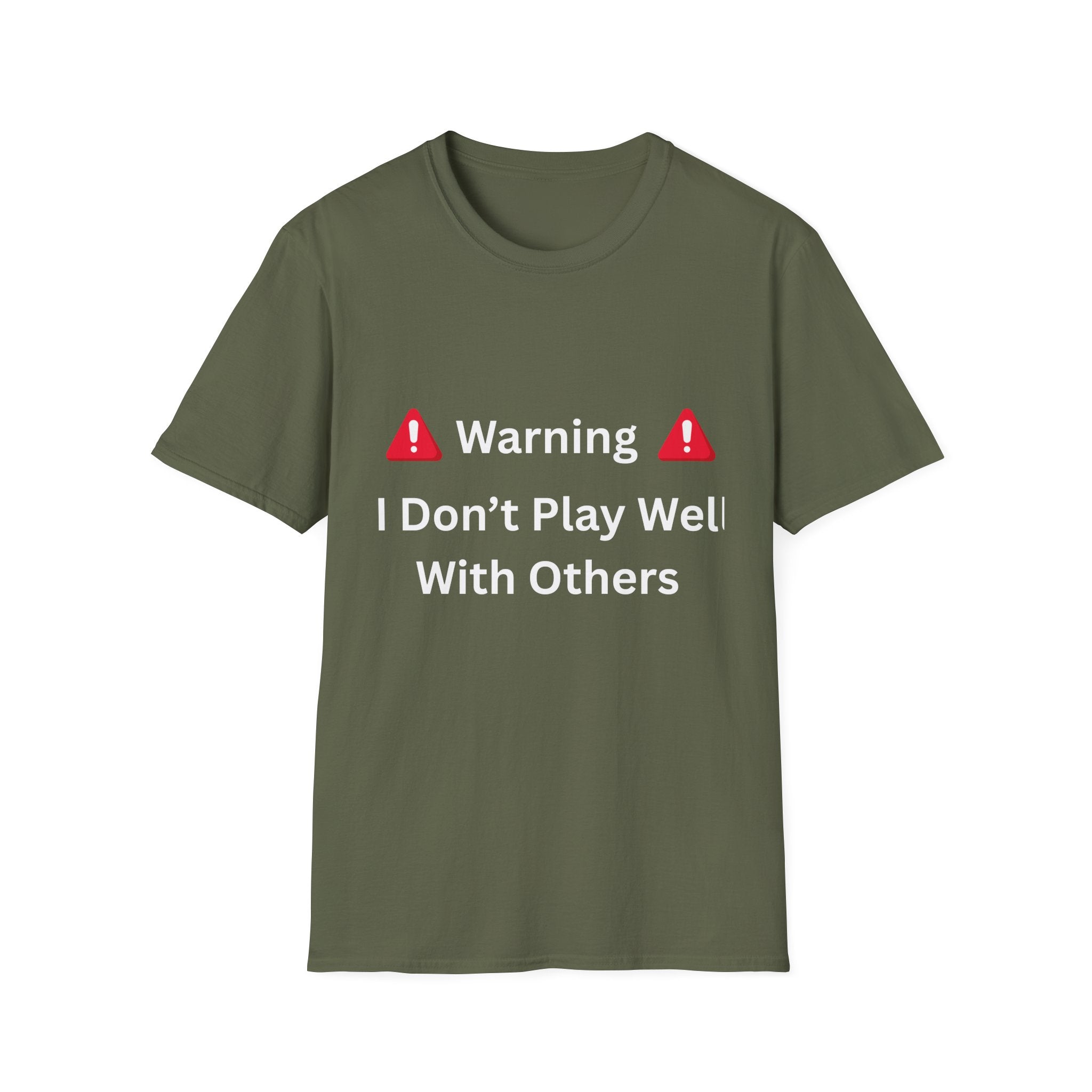 Warning Tee (Dark)
