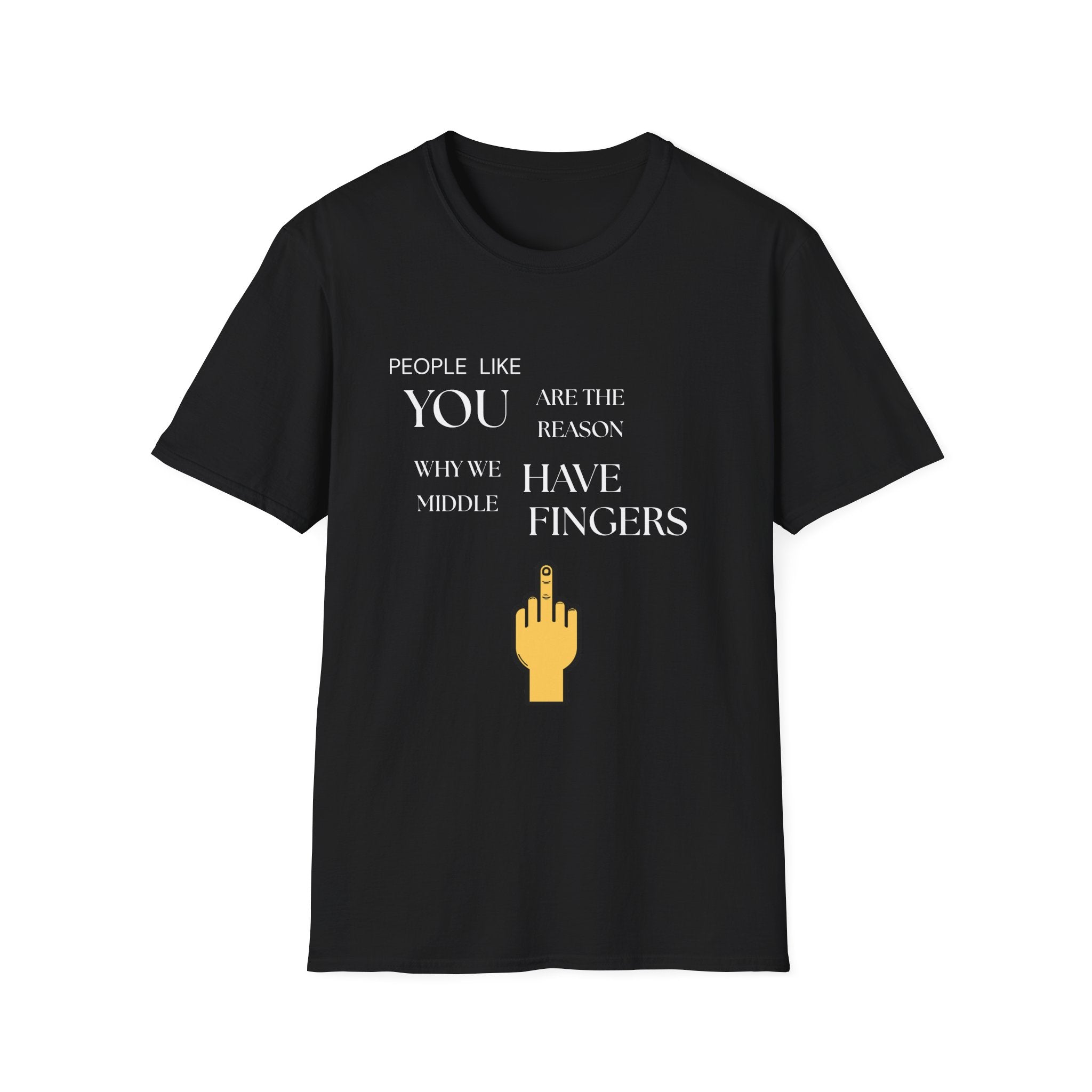 Middle Finger Tee (Dark)