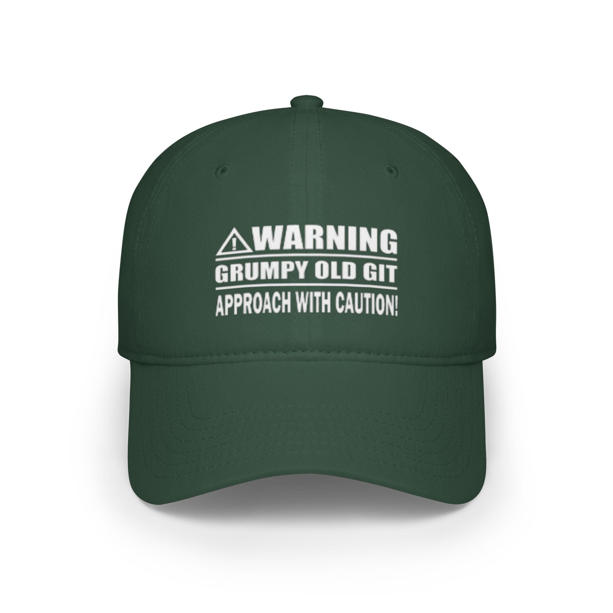 Grumpy Old Git Warning Cap - Low Profile Baseball Hat