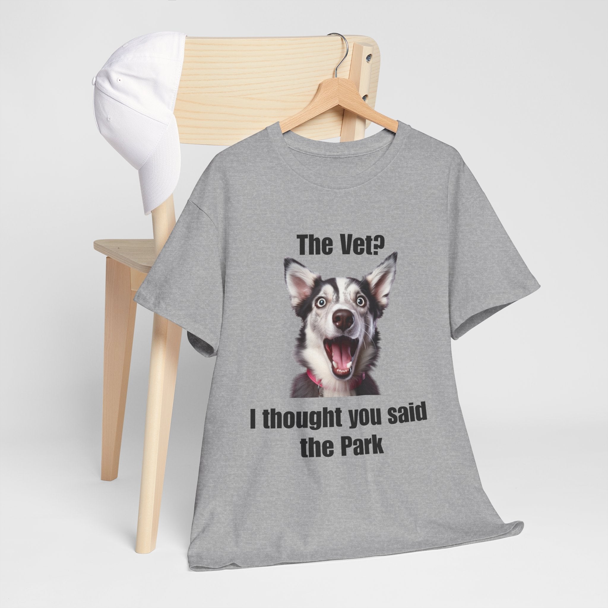 The Vet? I Thought You Said The Park - Unisex Heavy Cotton T-Shirt