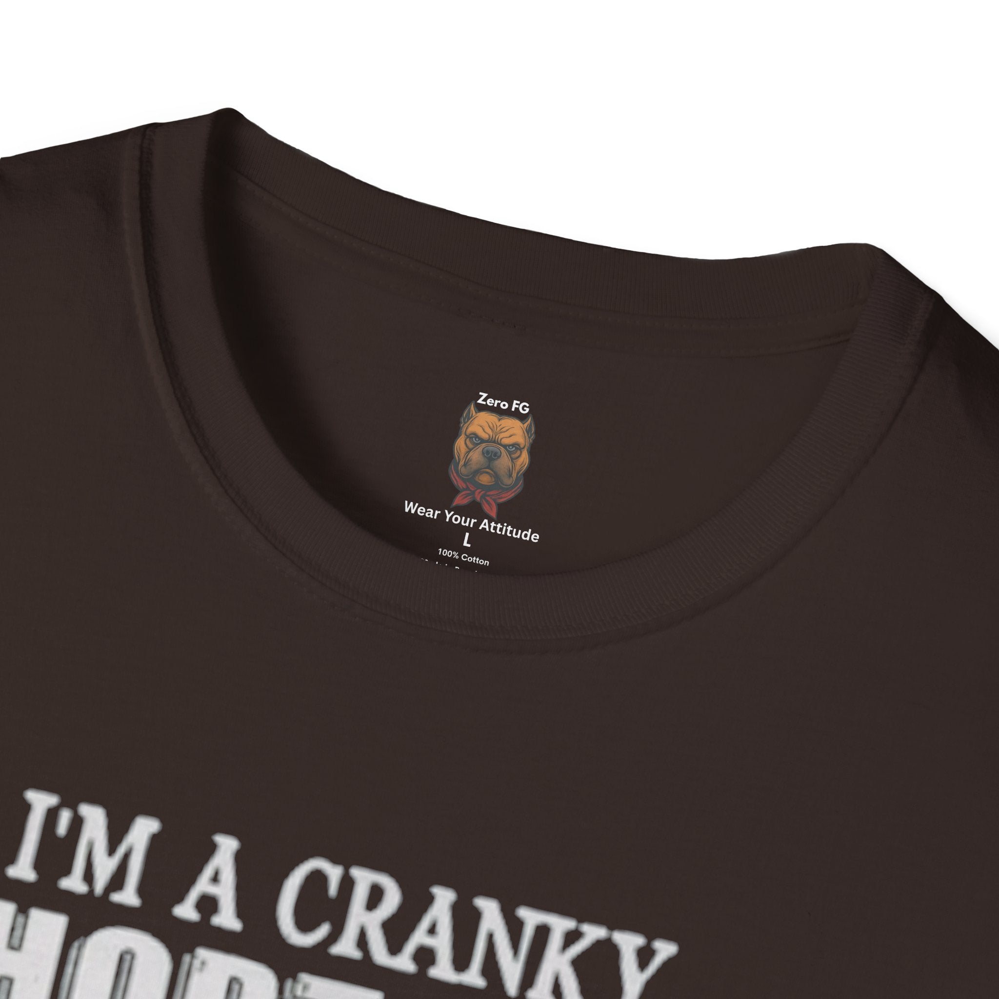 Cranky Short Girl Skeleton Tee