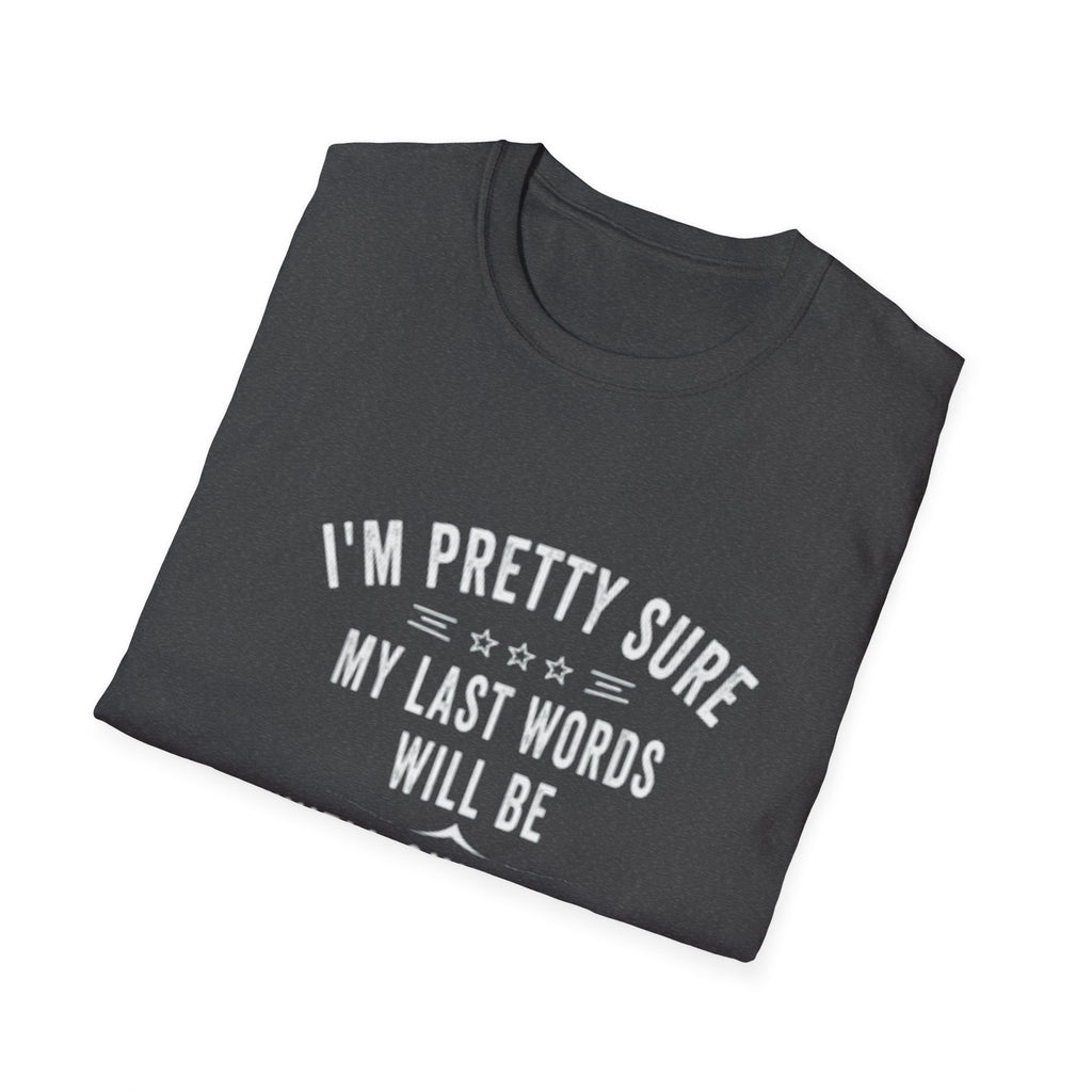 Last Words Tee