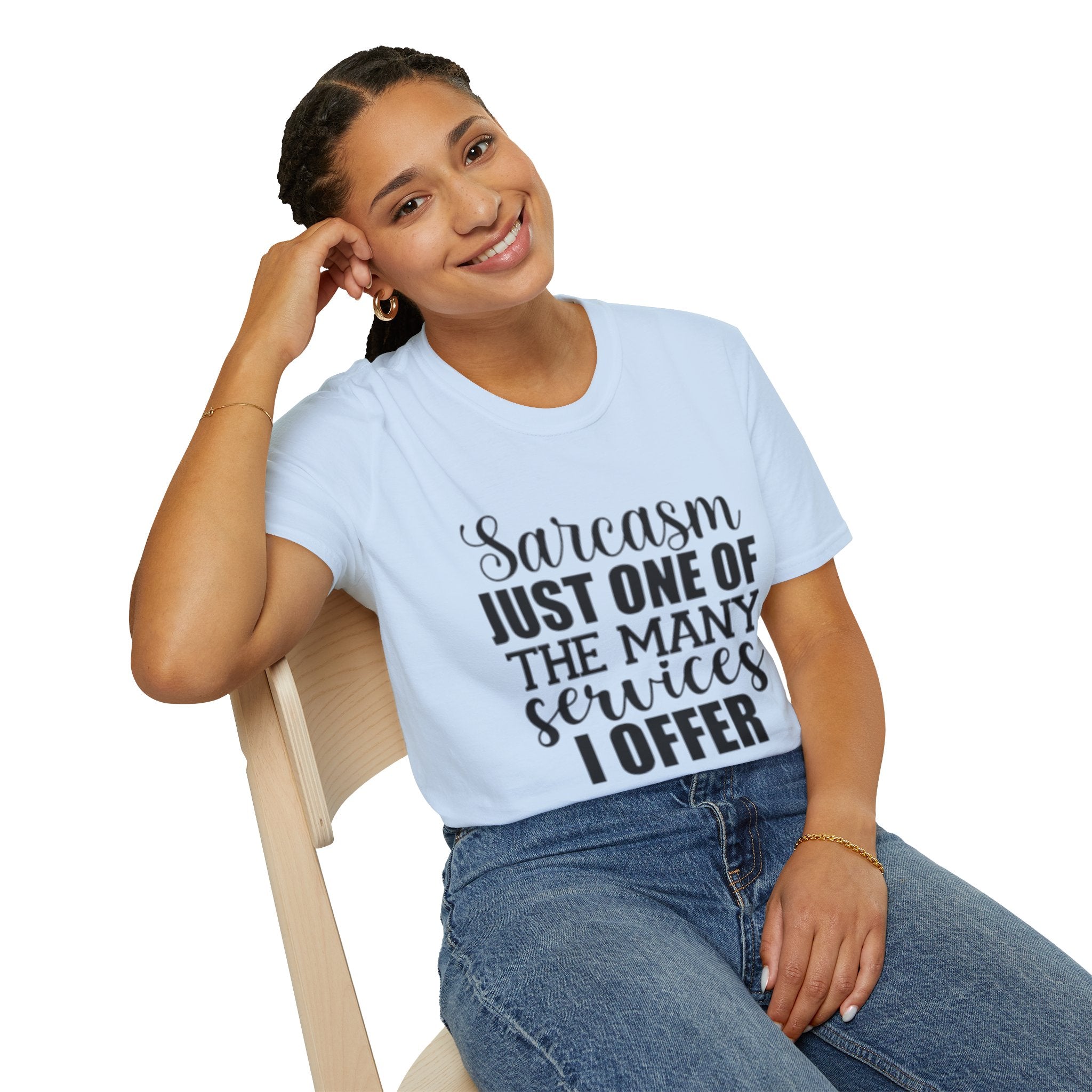 Sarcasm Services Unisex Softstyle T-Shirt