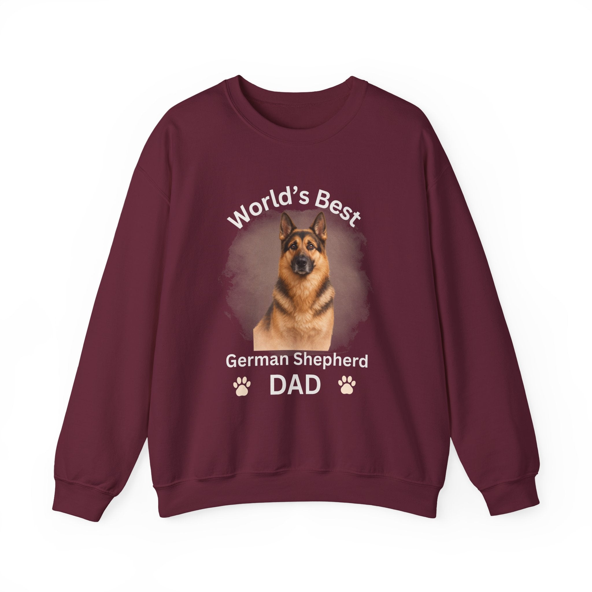 German Shepherd Dad - Premium Photo-Style Crewneck Sweatshirt