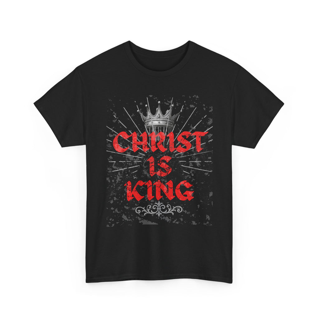Christ Is King — Heavyweight Gospel T-Shirt