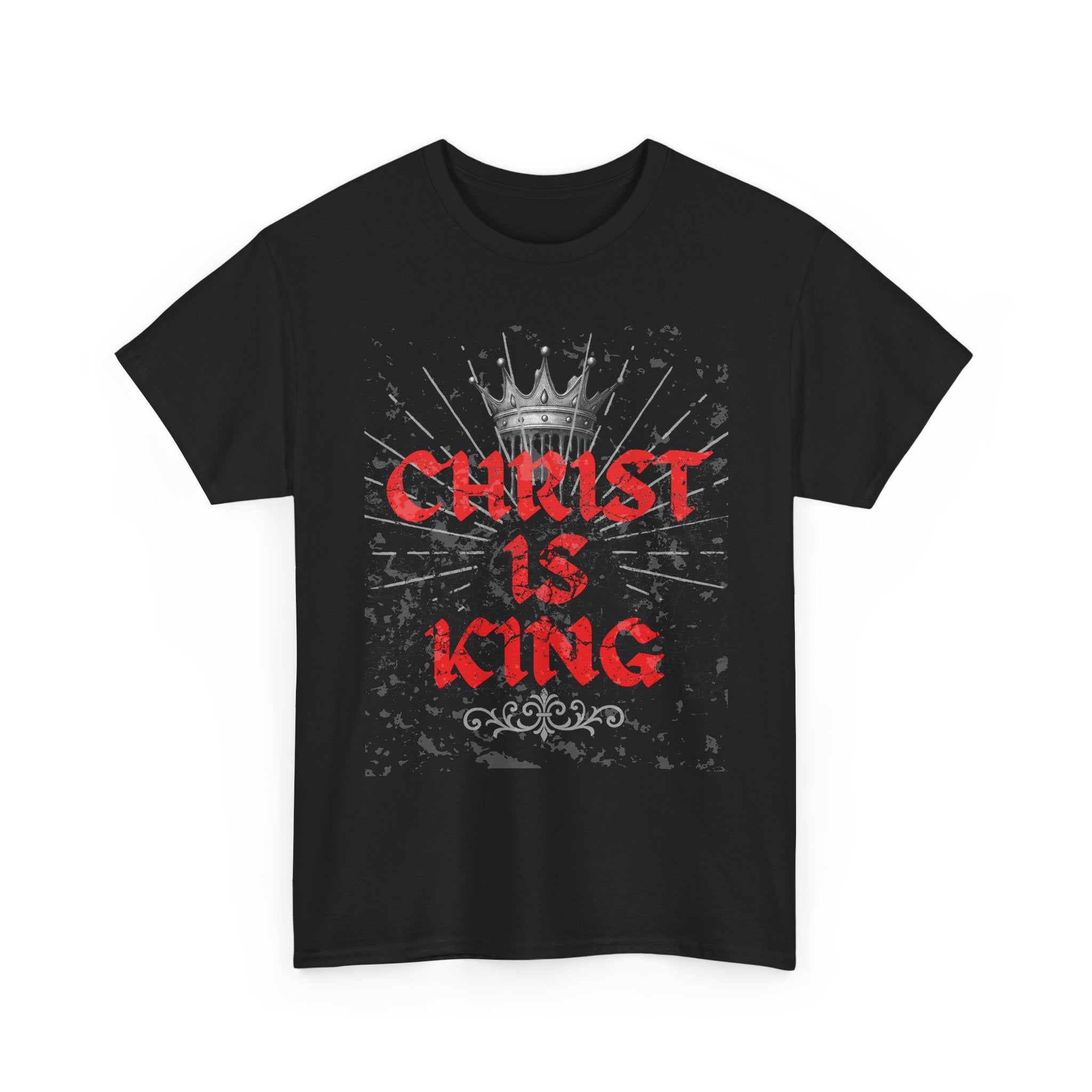 Christ Is King — Heavyweight Gospel T-Shirt