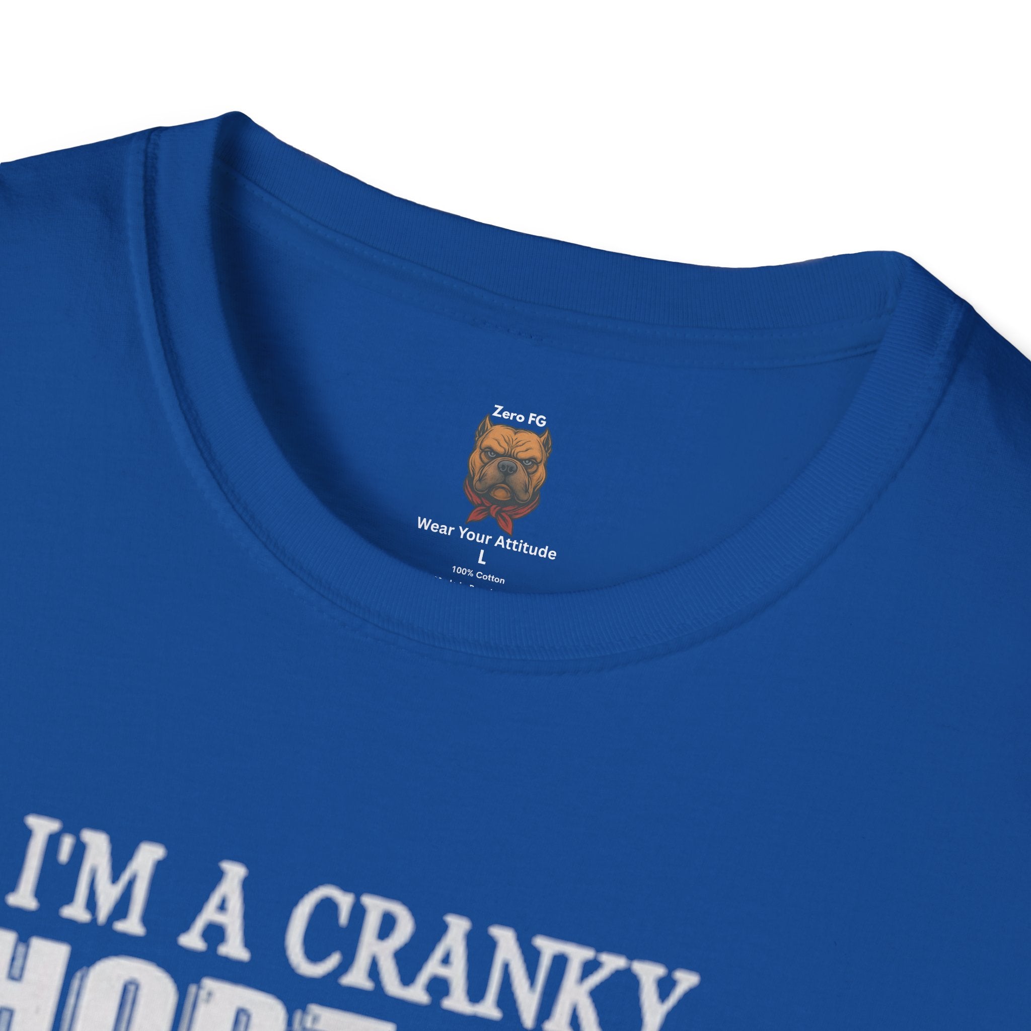 Cranky Short Girl Skeleton Tee