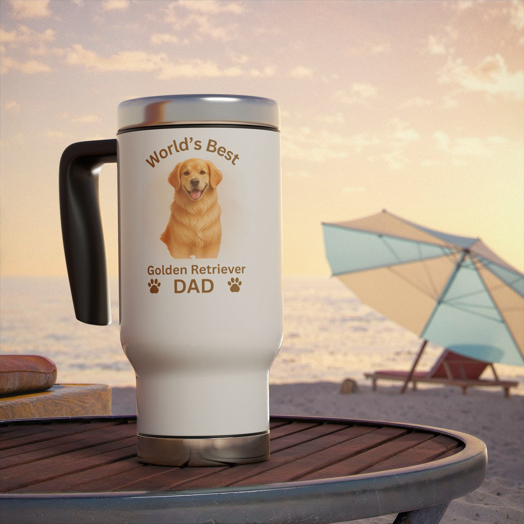 World’s Best Golden Retriever Dad - 14oz Insulated Commuter Mug