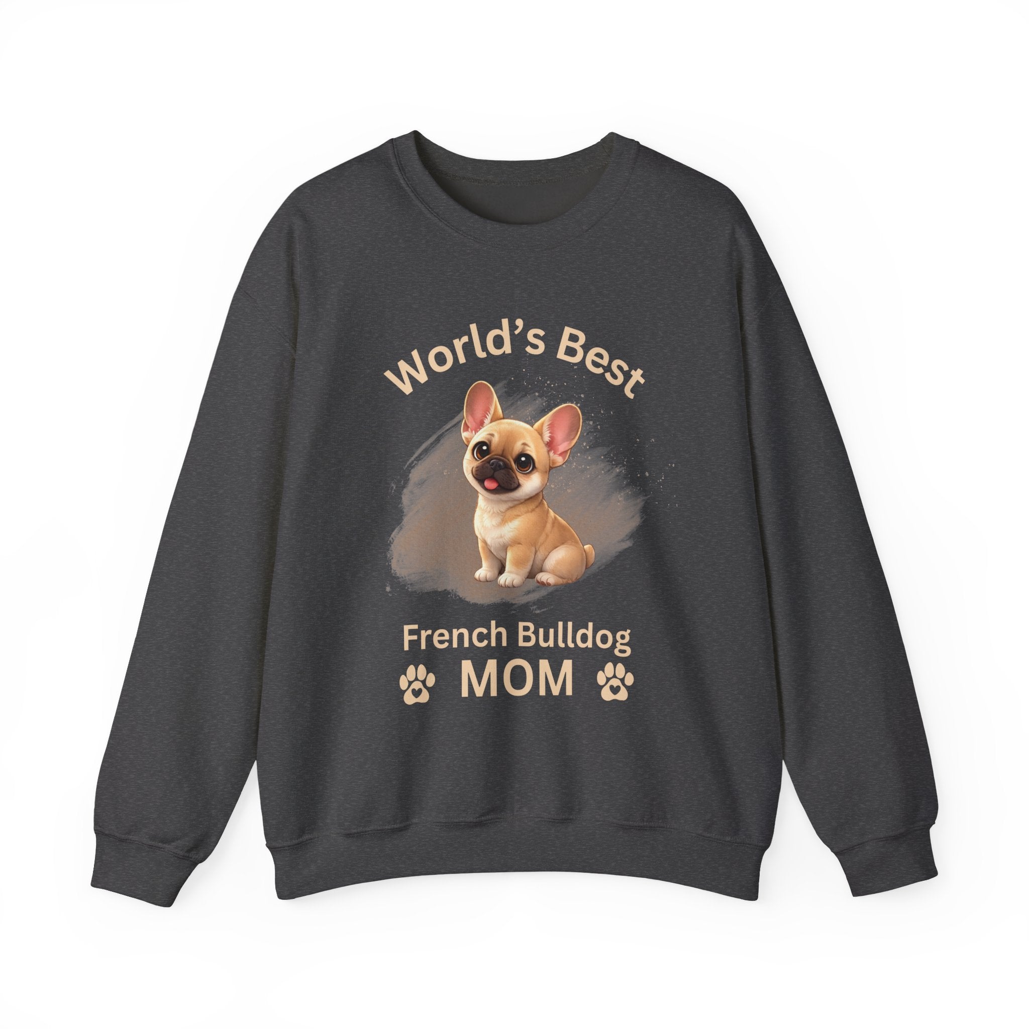 World's Best French Bulldog Mom - Premium Crewneck Sweatshirt