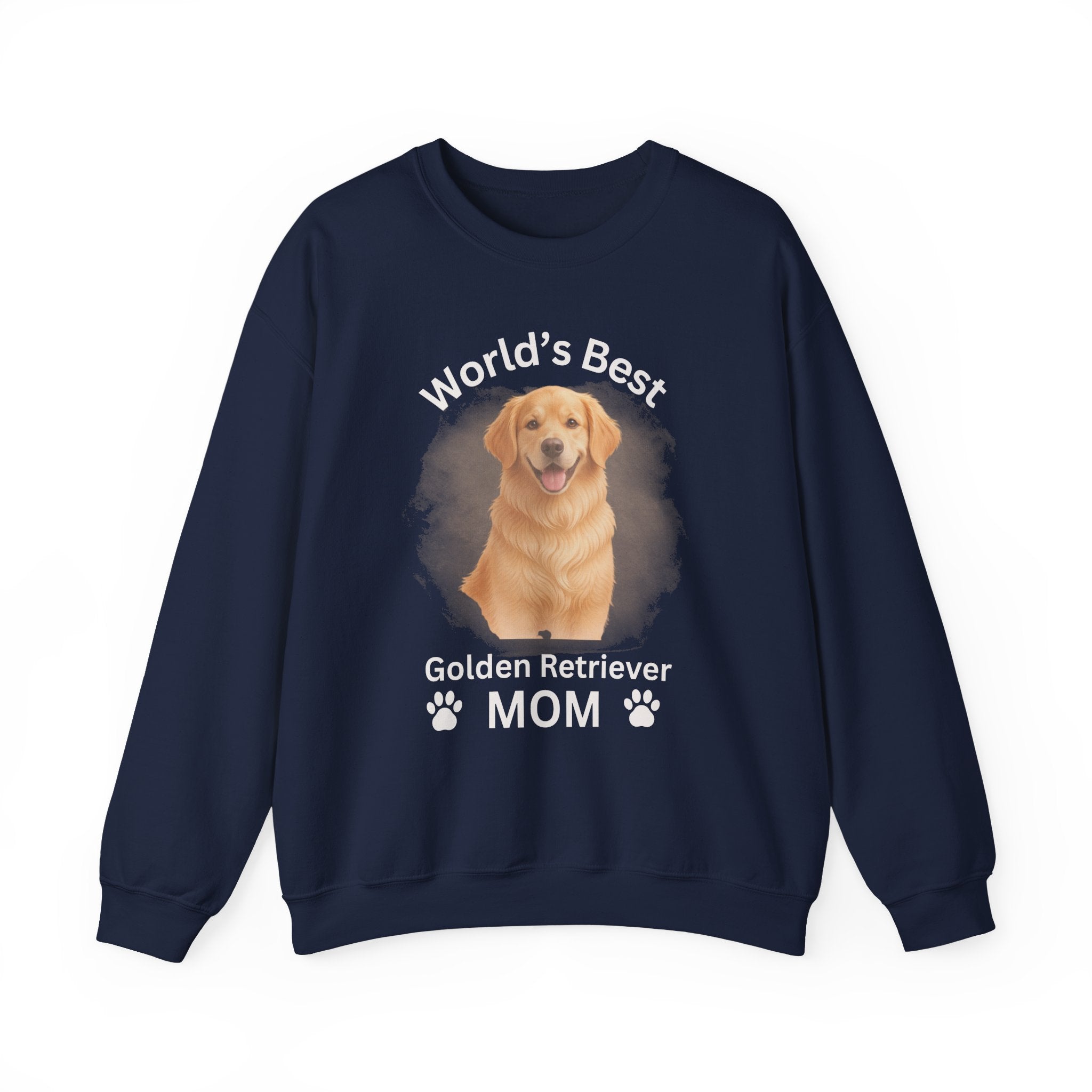 World’s Best Golden Retriever Mom - Premium Crewneck Sweatshirt