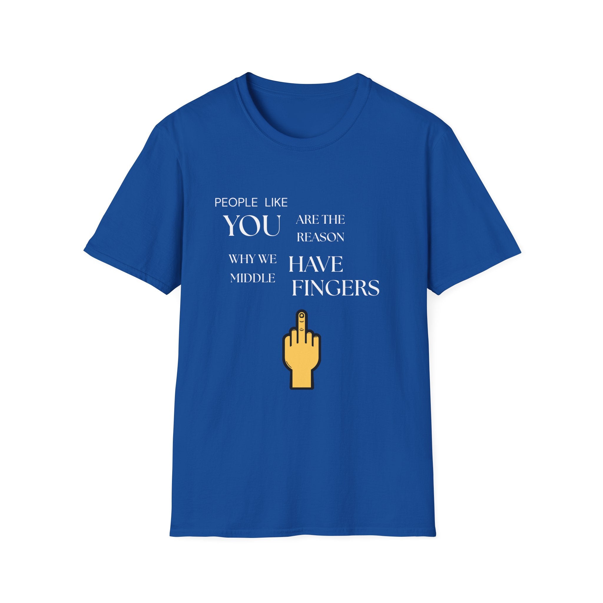 Middle Finger Tee (Dark)