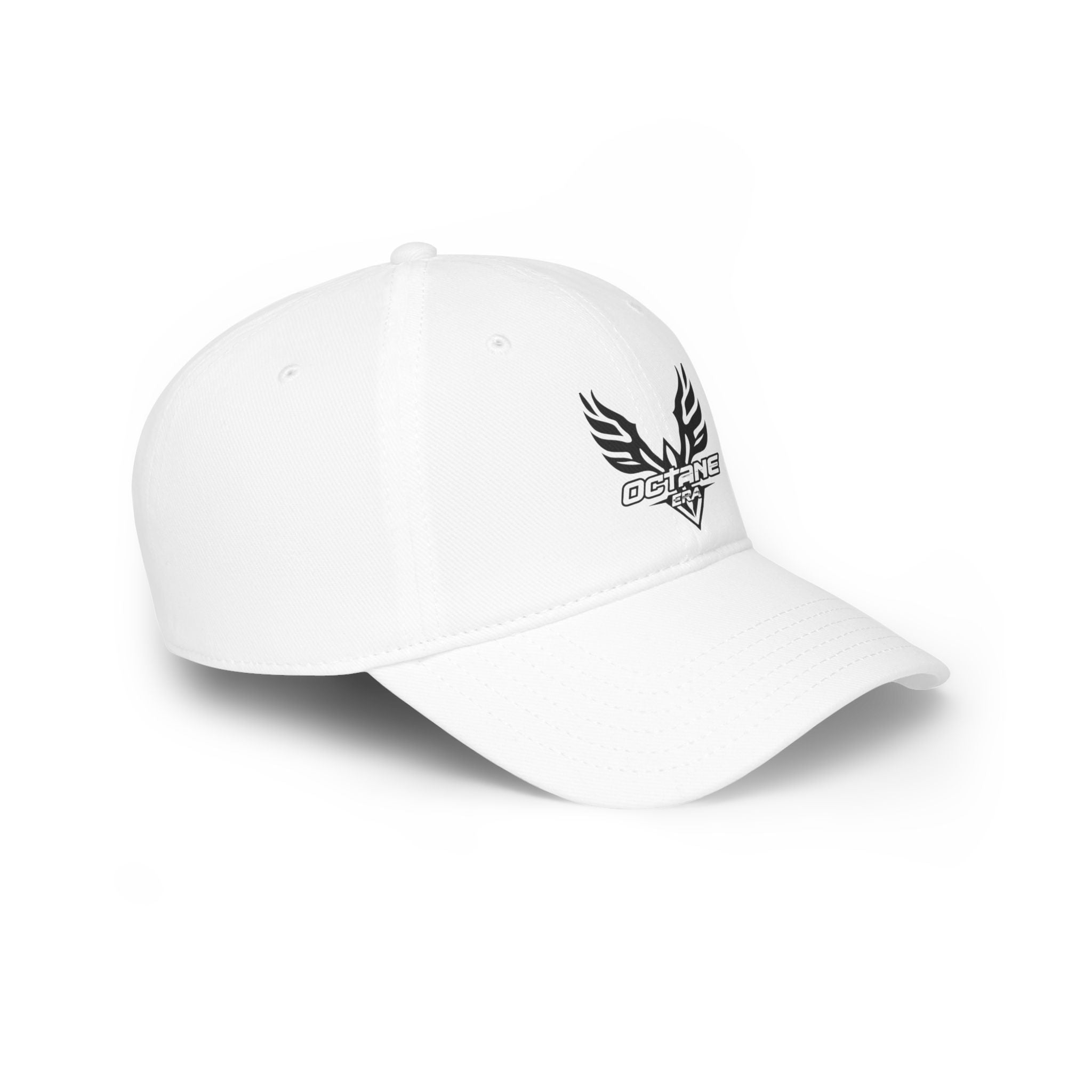 Sporty Low Profile Baseball Cap with Phoenix Design