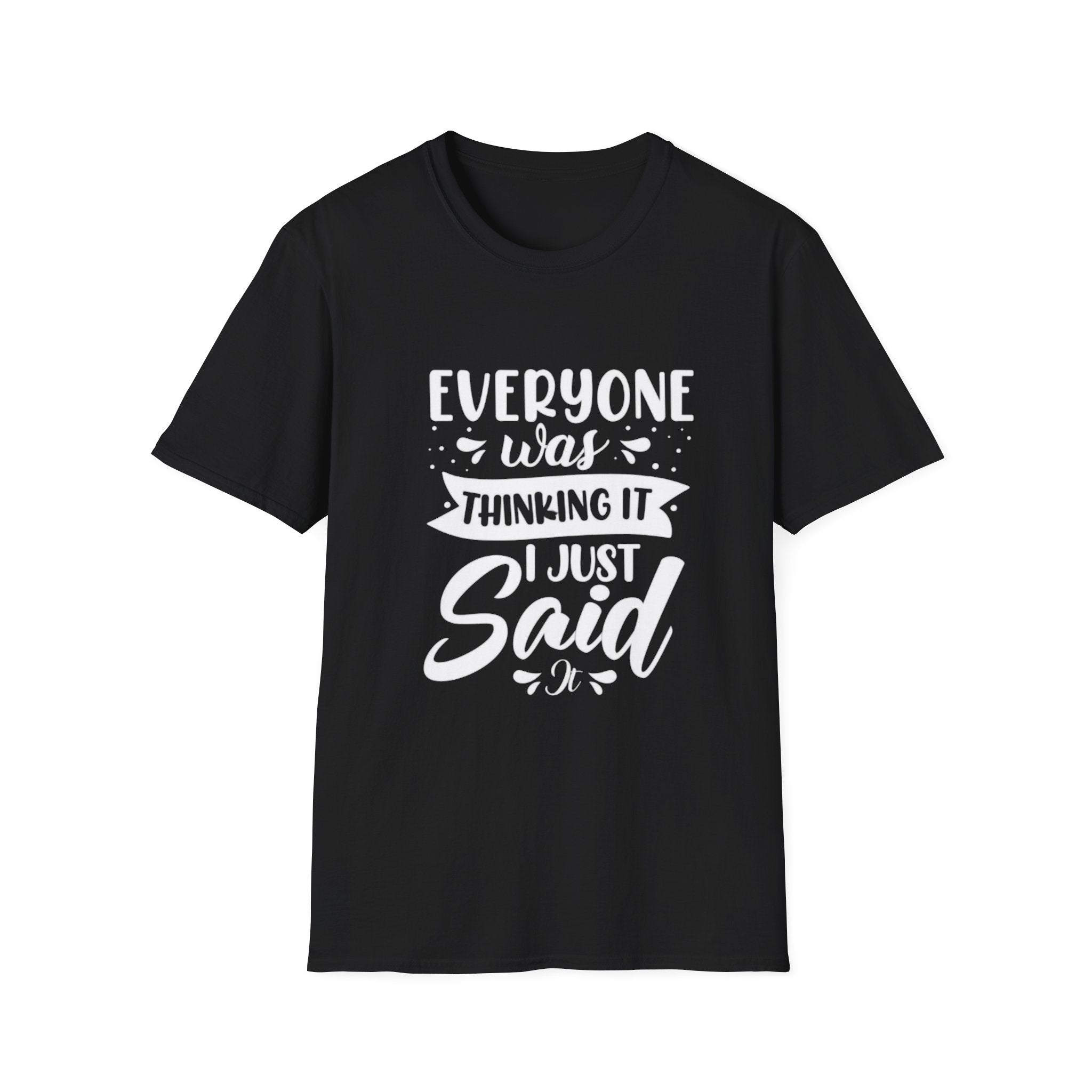 Just Said It Tee (Dark)