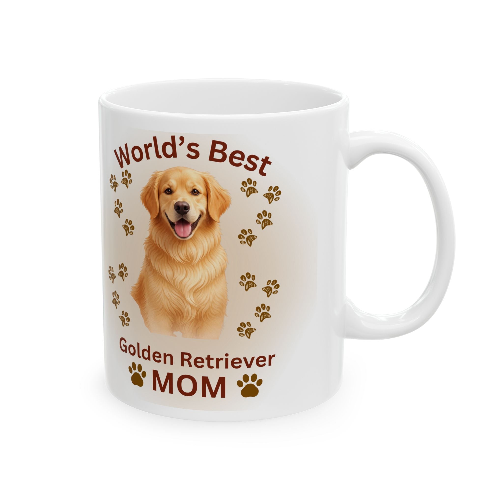World’s Best Golden Retriever Mom - Premium Ceramic Mug
