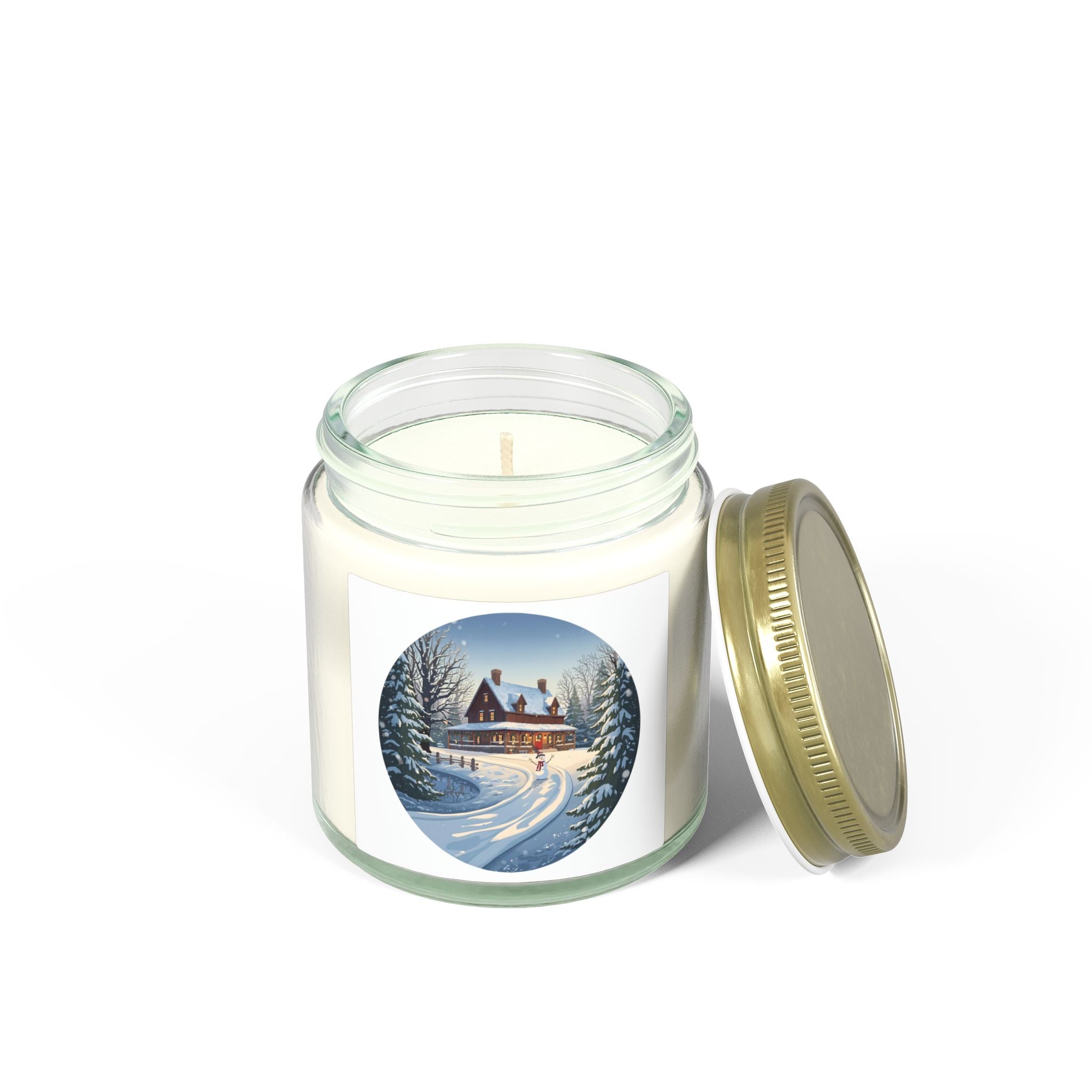 Winter Cabin Candle —  (4oz, 9oz)
