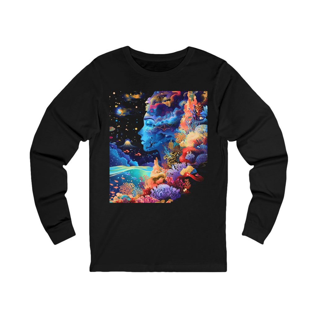 ZFG “Ethereal Reflection” Long Sleeve Premium Tee — Bella + Canvas 3501 (Unisex)