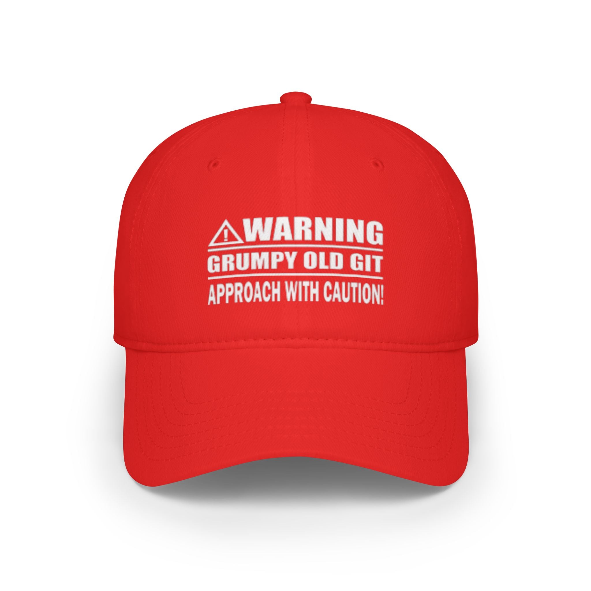 Grumpy Old Git Warning Cap - Low Profile Baseball Hat