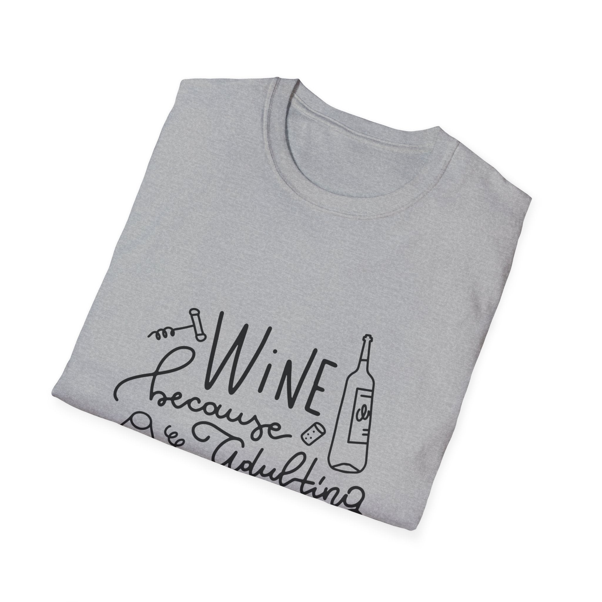 Wine & Adulting Tee
