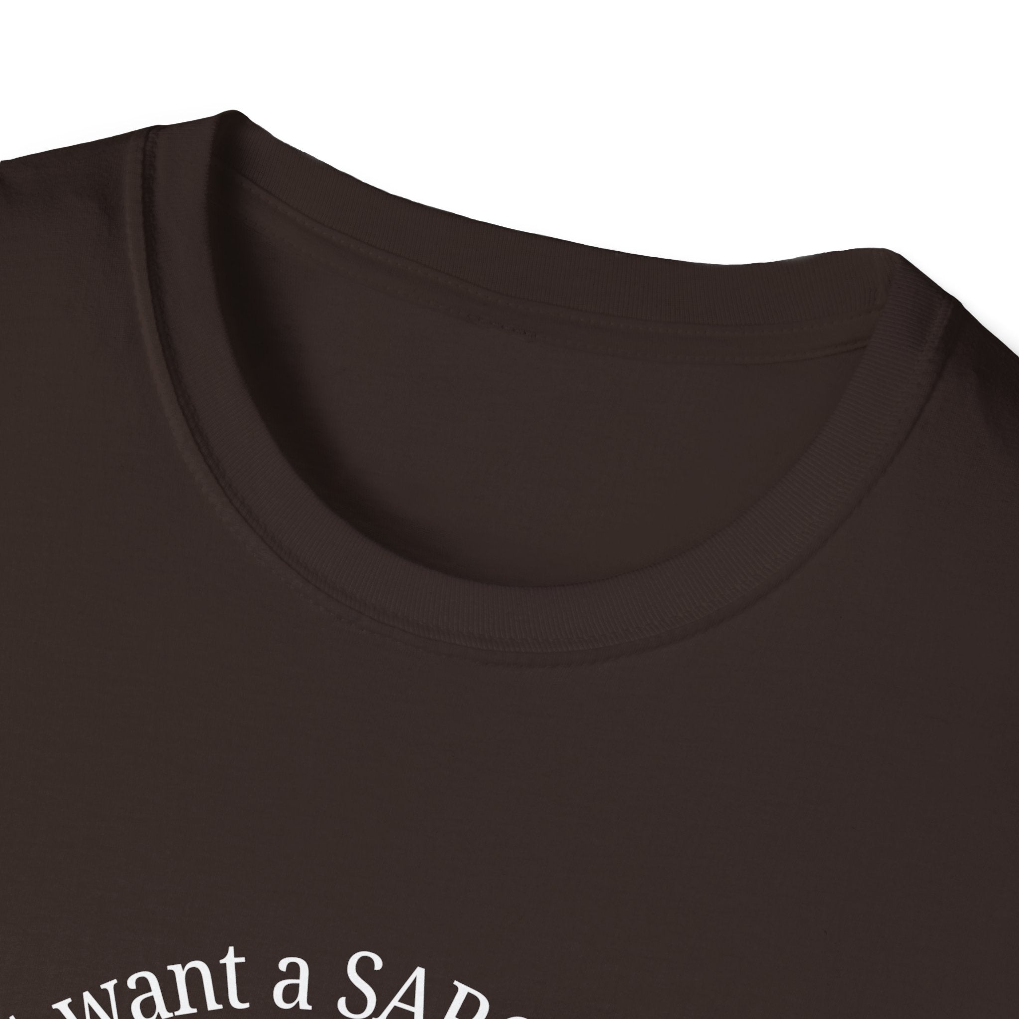 Sarcastic Answer Tee (Dark)