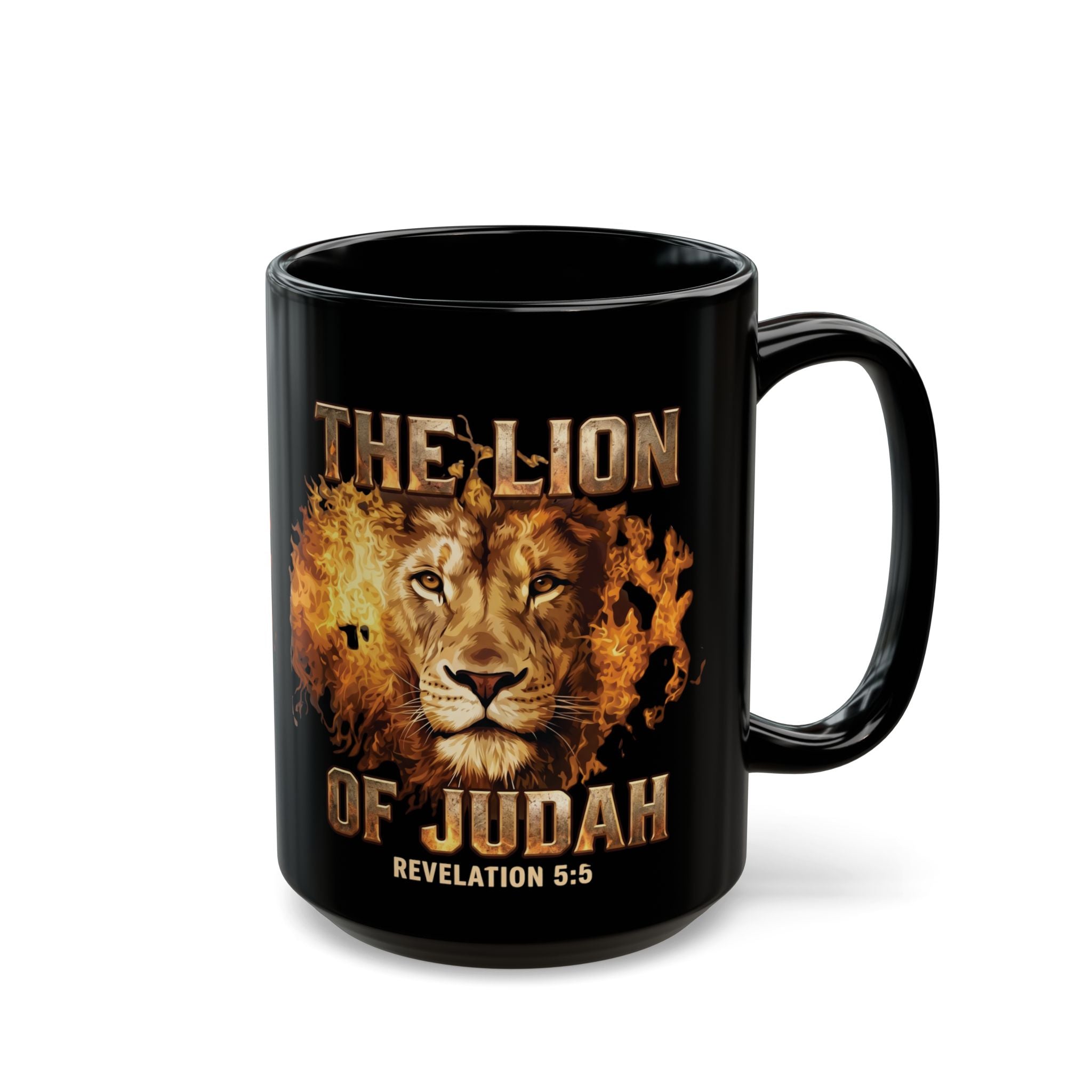 The Lion of Judah Premium 15oz Mug - Revelation 5:5