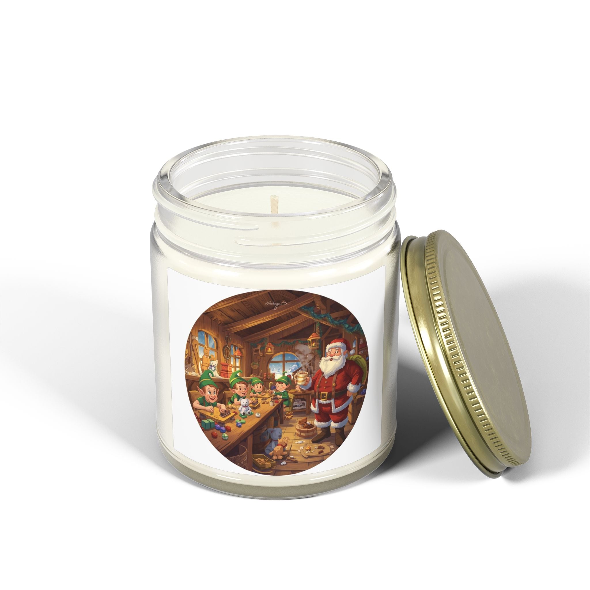 Christmas Workshop Candle — Holiday Scented (4oz & 9oz)