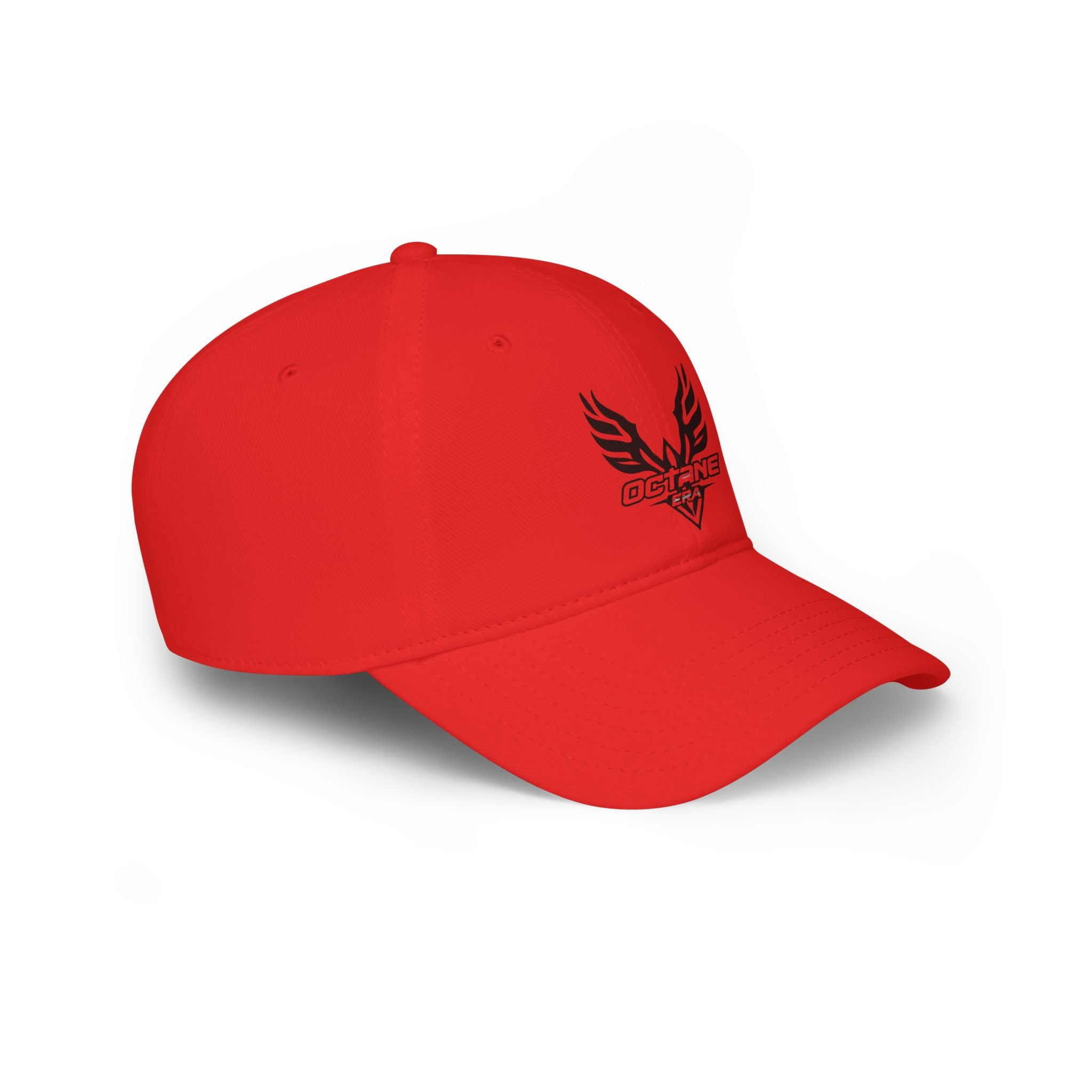 Sporty Low Profile Baseball Cap with Phoenix Design