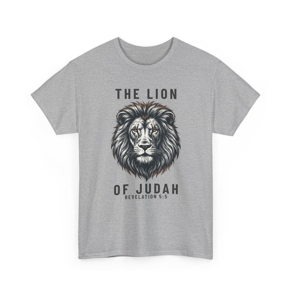 Lion of Judah | High-Contrast Premium Heavyweight T-Shirt