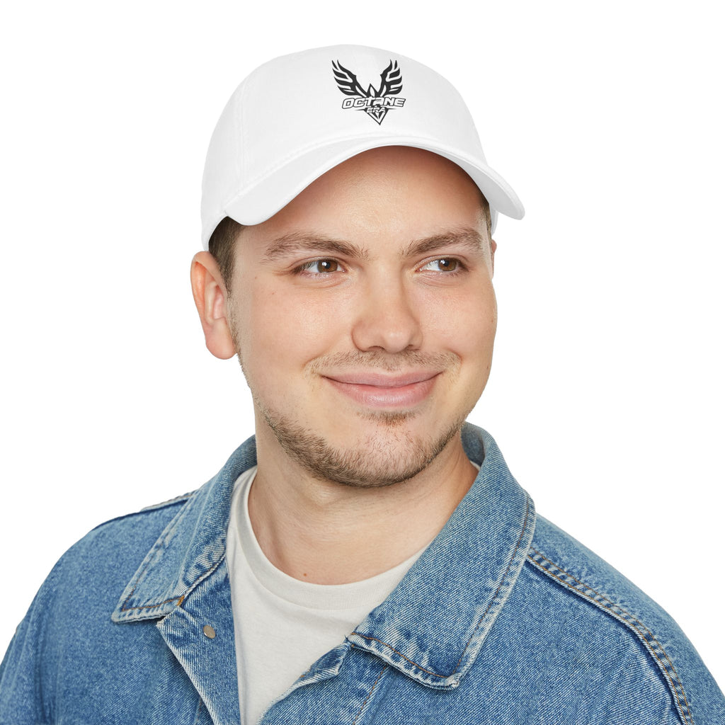 Sporty Low Profile Baseball Cap with Phoenix Design