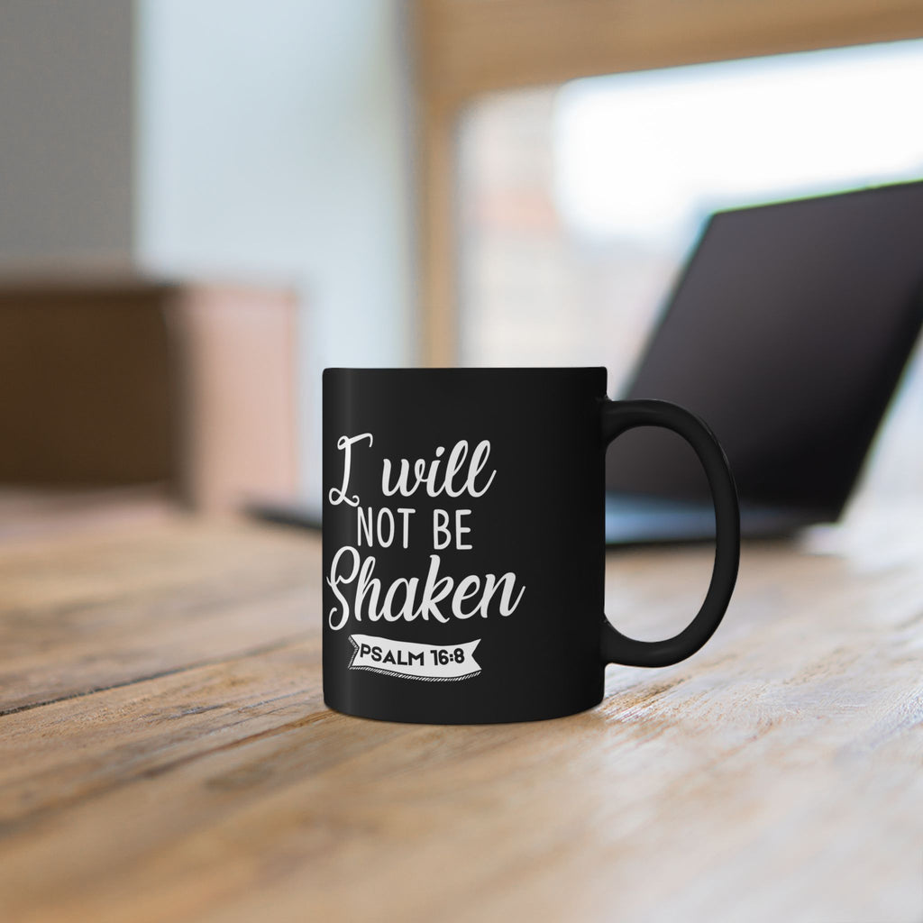 Unshaken - Psalm 16:8 Warrior Mug