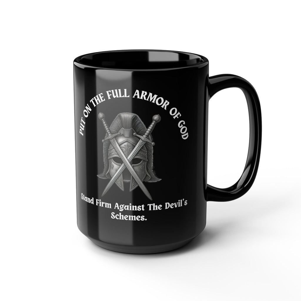 Armor of God Warrior Mug | Premium 15oz Etched Ceramic